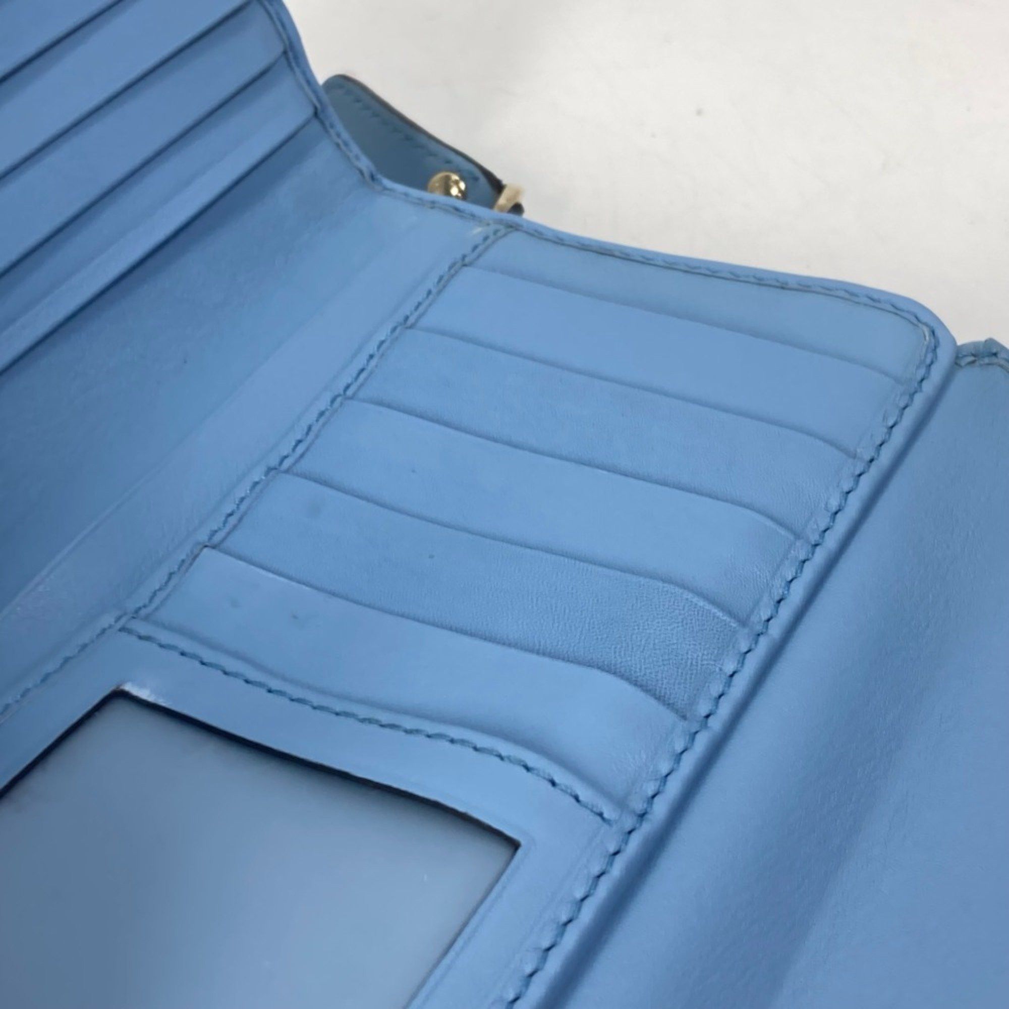 Gucci Gucci 449364 Zip Around Long Wallet Light blue Size ONE SIZE - 12 Thumbnail