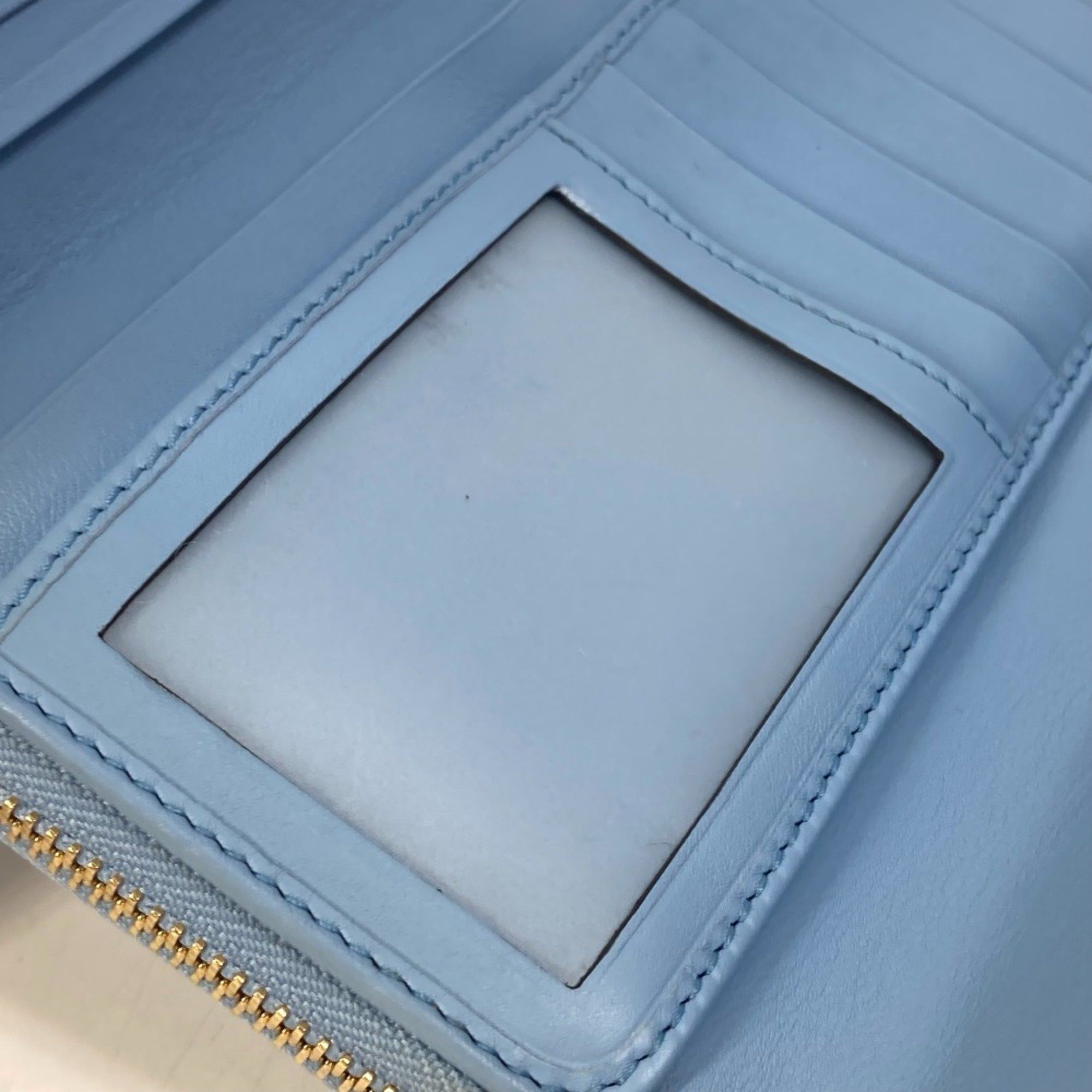 Gucci Gucci 449364 Zip Around Long Wallet Light blue Size ONE SIZE - 13 Thumbnail