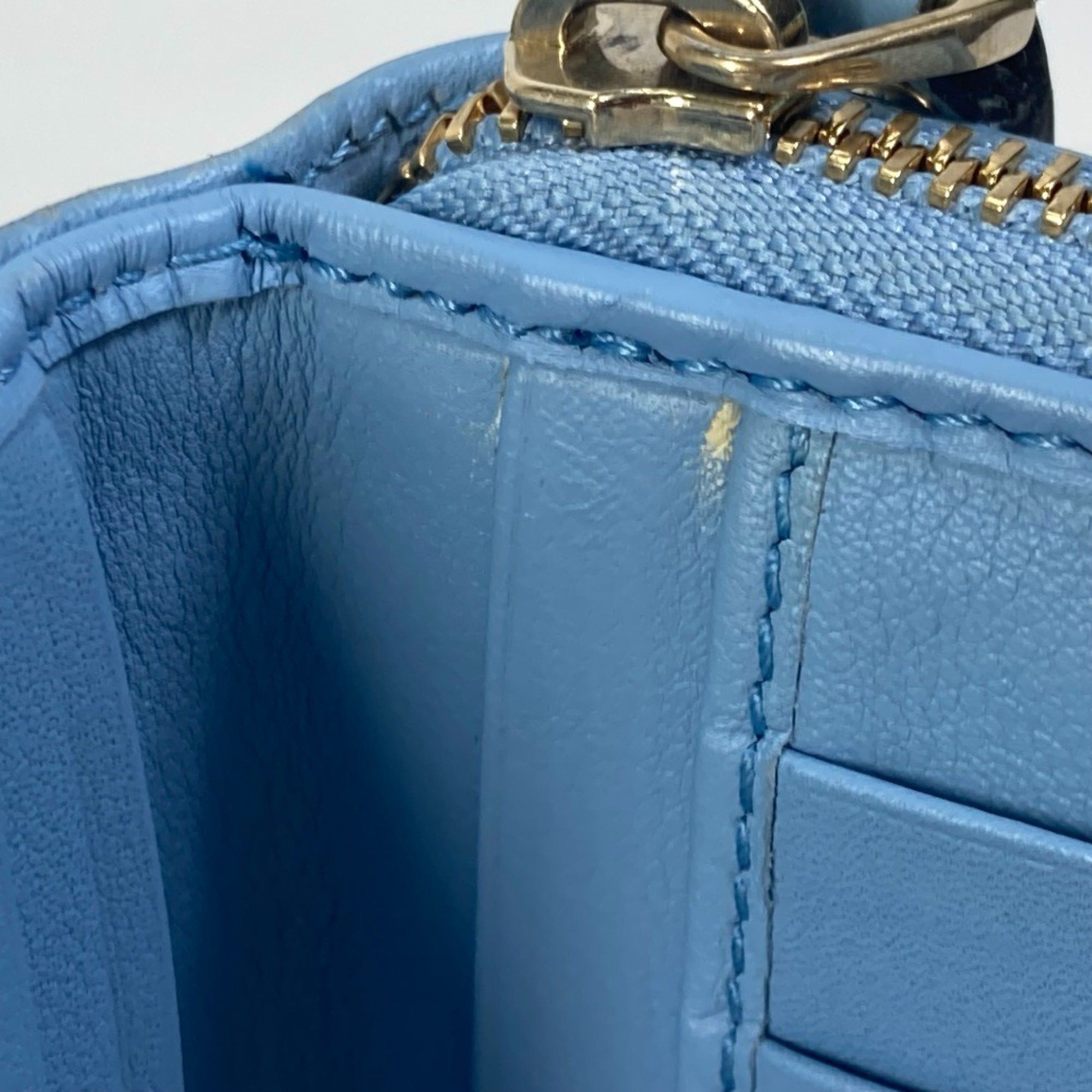 Gucci Gucci 449364 Zip Around Long Wallet Light blue Size ONE SIZE - 15 Thumbnail