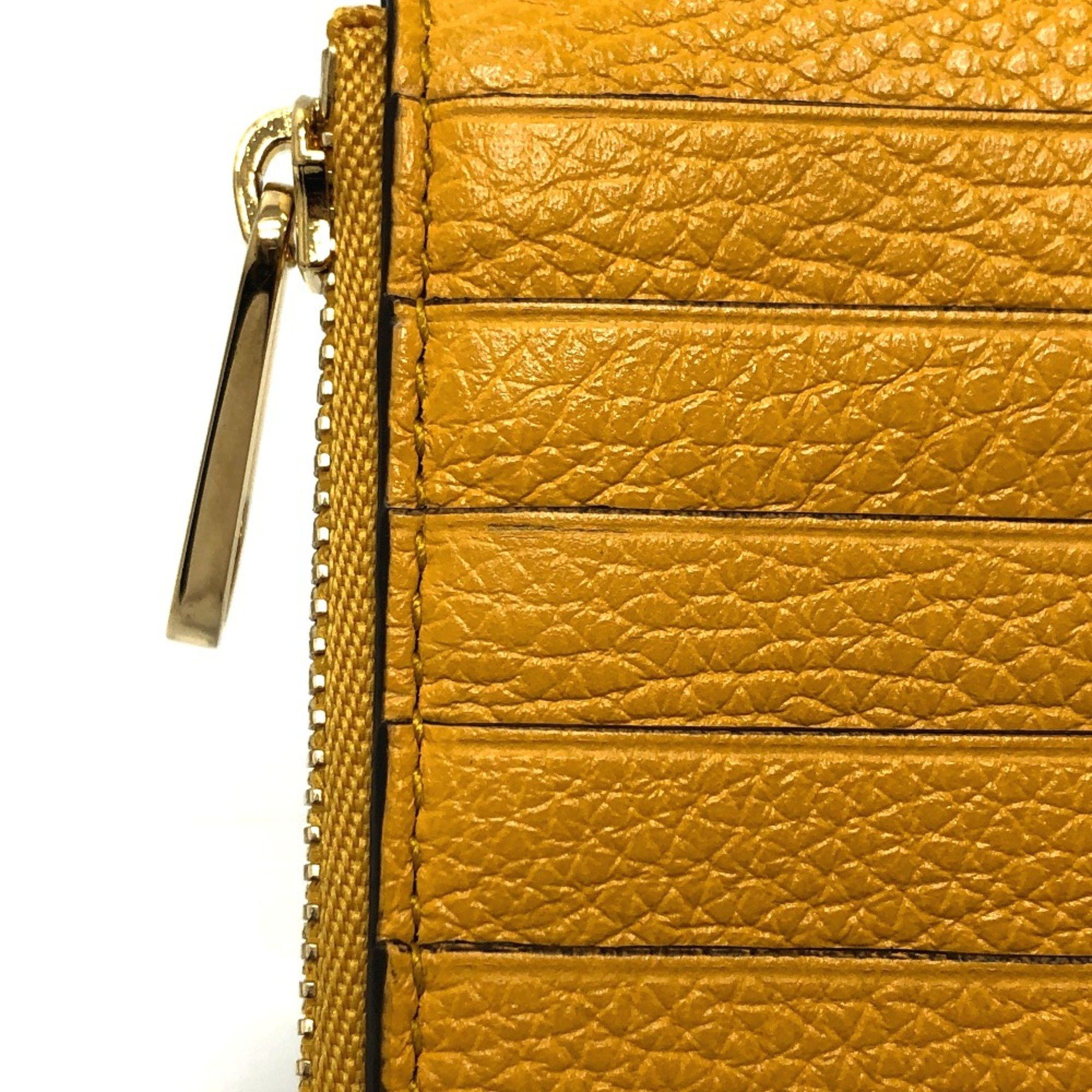 Gucci Gucci 725550 Card Case coin purse yellow GoldHardware Size ONE SIZE - 5 Thumbnail