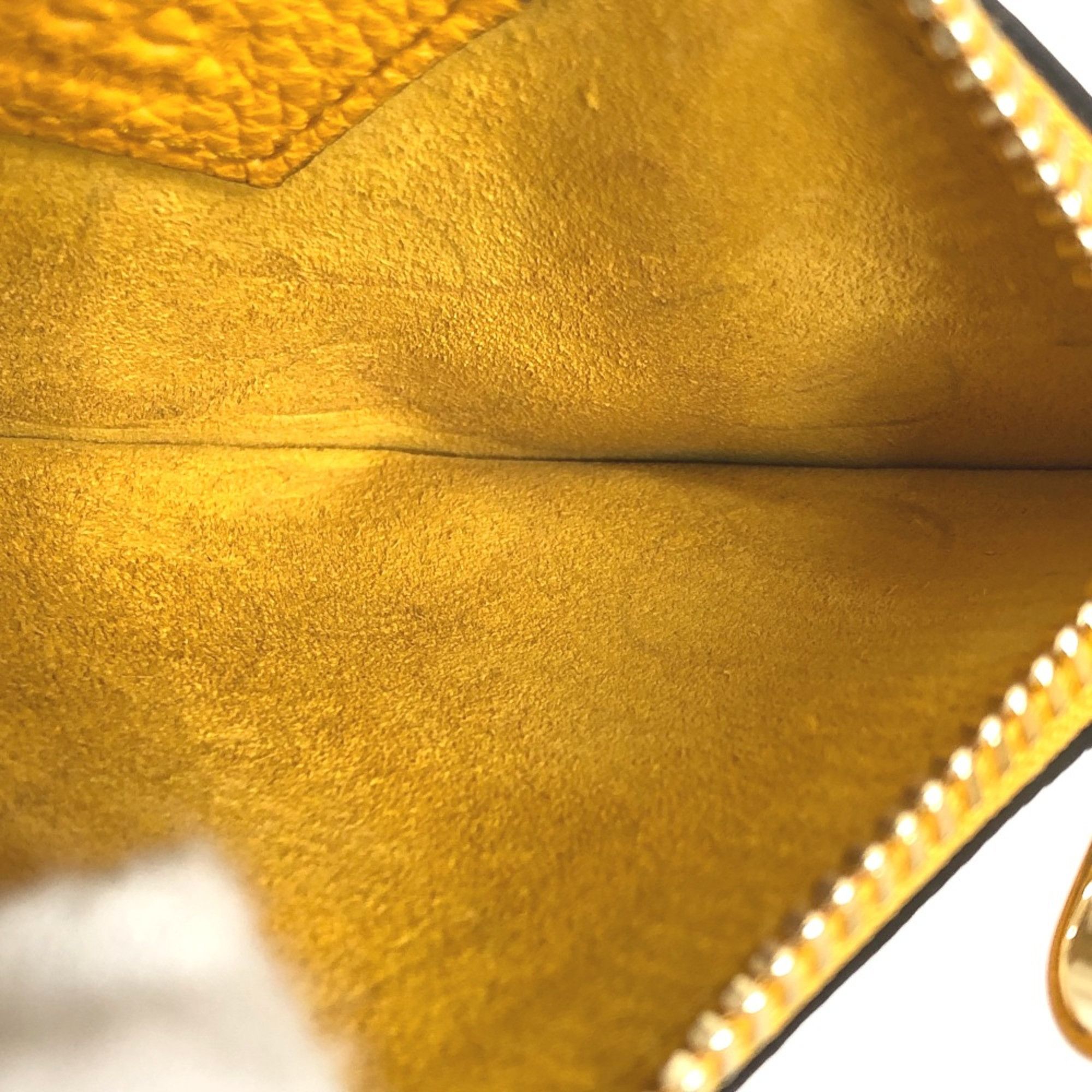 Gucci Gucci 725550 Card Case coin purse yellow GoldHardware Size ONE SIZE - 10 Thumbnail