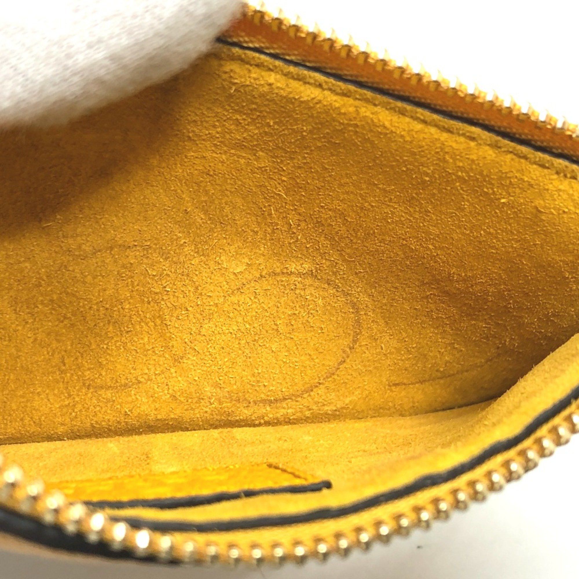 Gucci Gucci 725550 Card Case coin purse yellow GoldHardware Size ONE SIZE - 9 Thumbnail