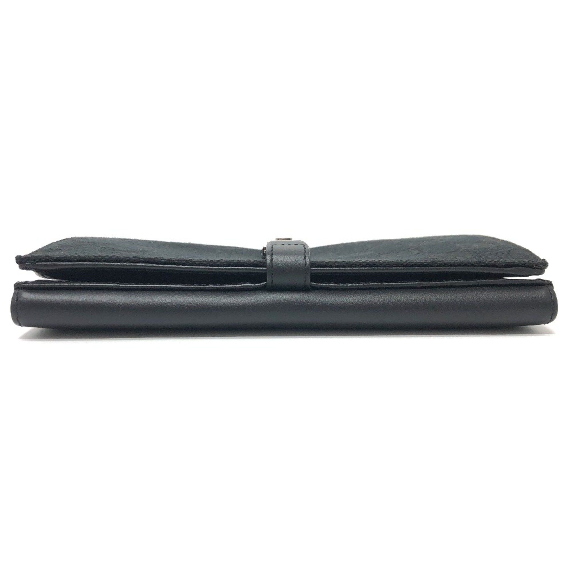 Gucci Gucci 035.2184 GG Long Wallet Folded wallet Black SilverHardware Size ONE SIZE - 6 Thumbnail