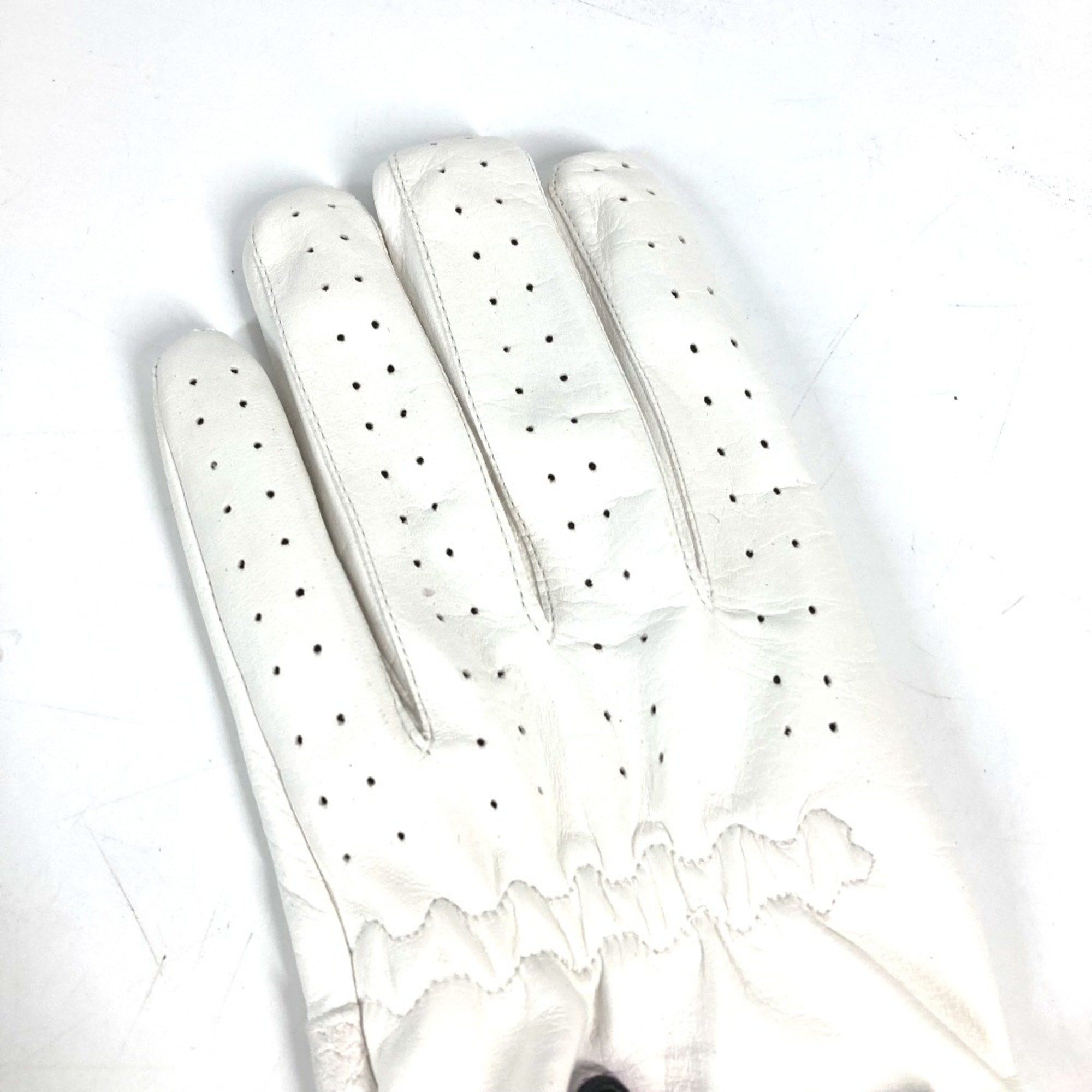 Gucci Gucci For left hand Sports gloves White Size ONE SIZE - 2 Thumbnail