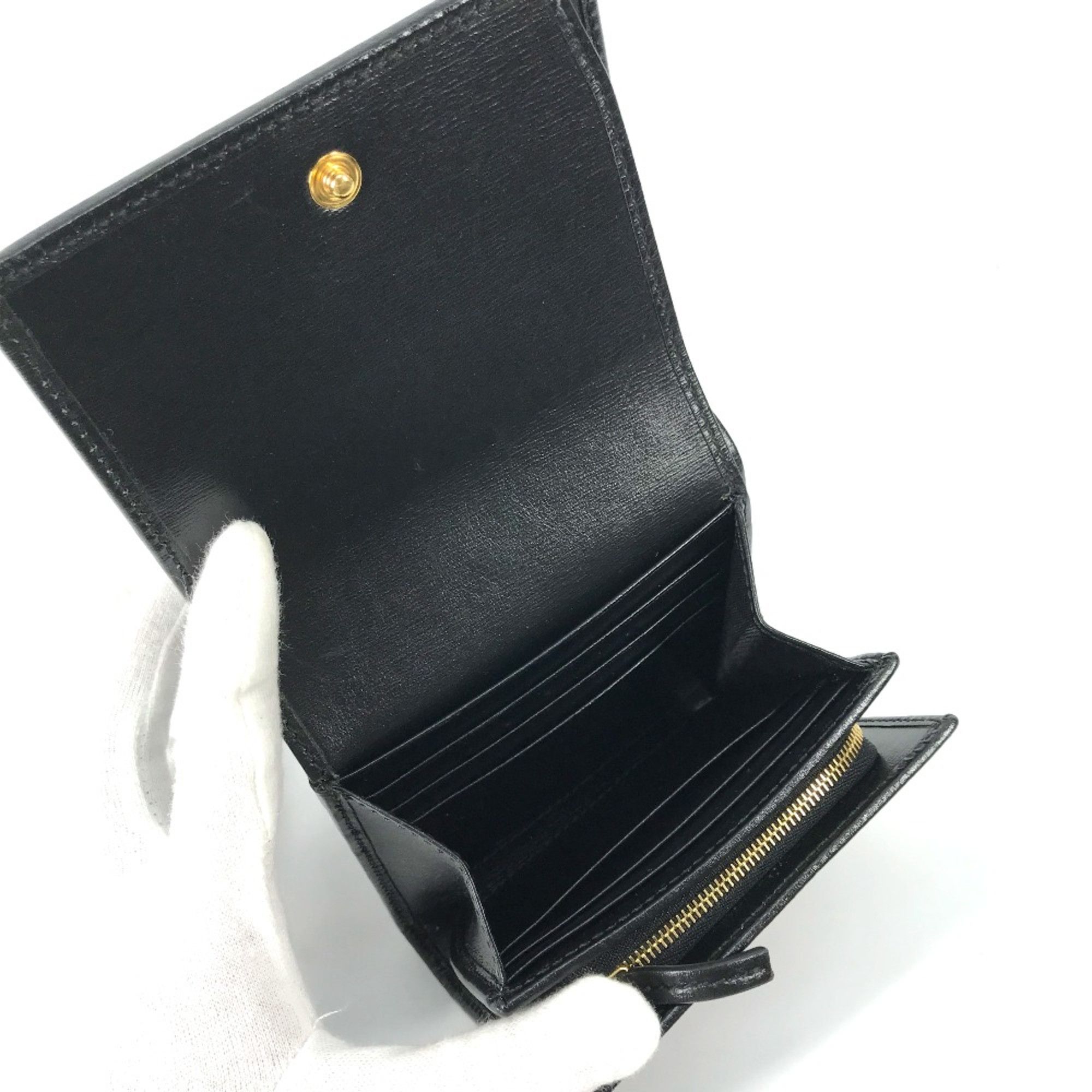 Gucci Gucci 621891 Medium wallet Folded wallet Black Size ONE SIZE - 13 Thumbnail