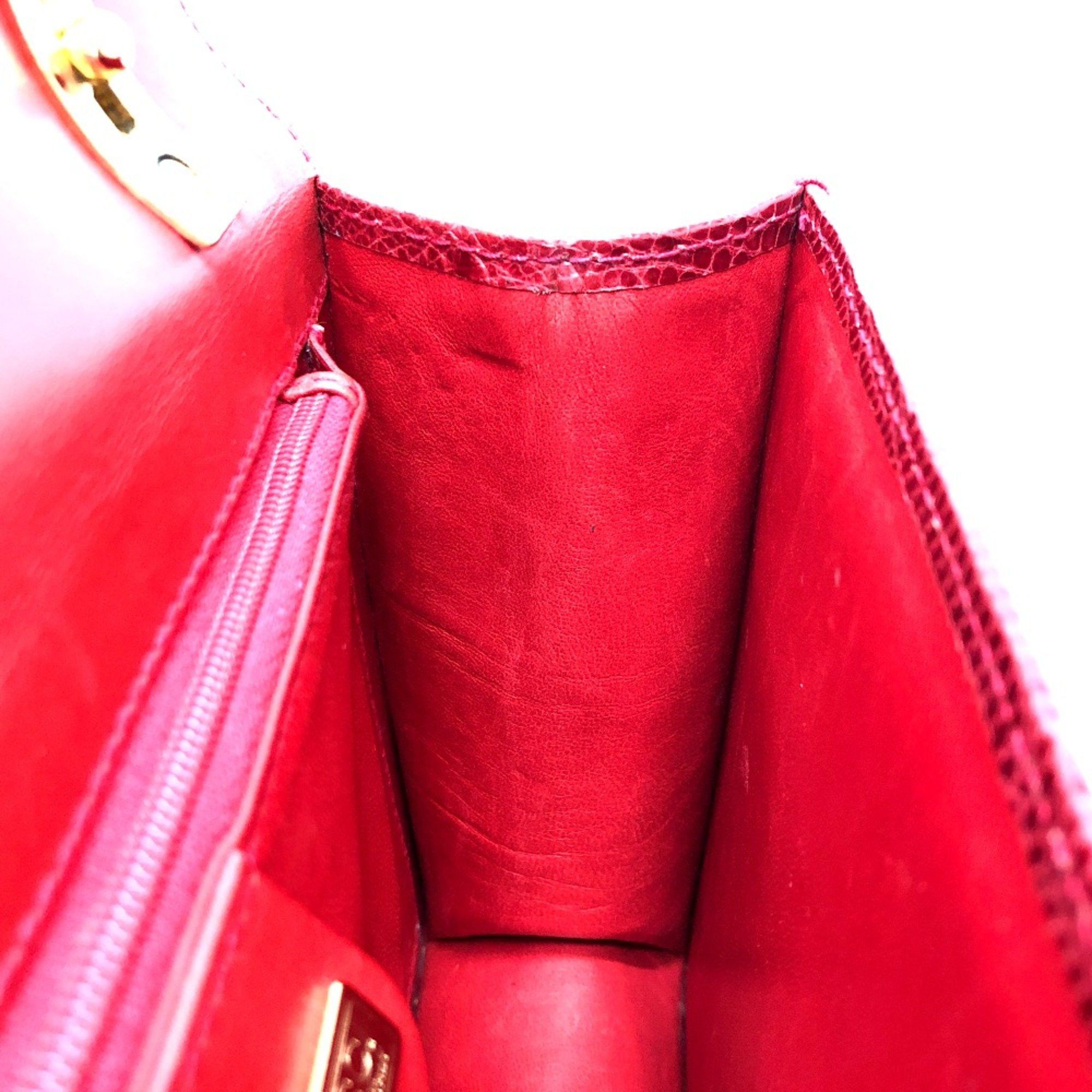 Gucci Gucci Old Gucci Shoulder Bag Red GoldHardware Size ONE SIZE - 8 Thumbnail