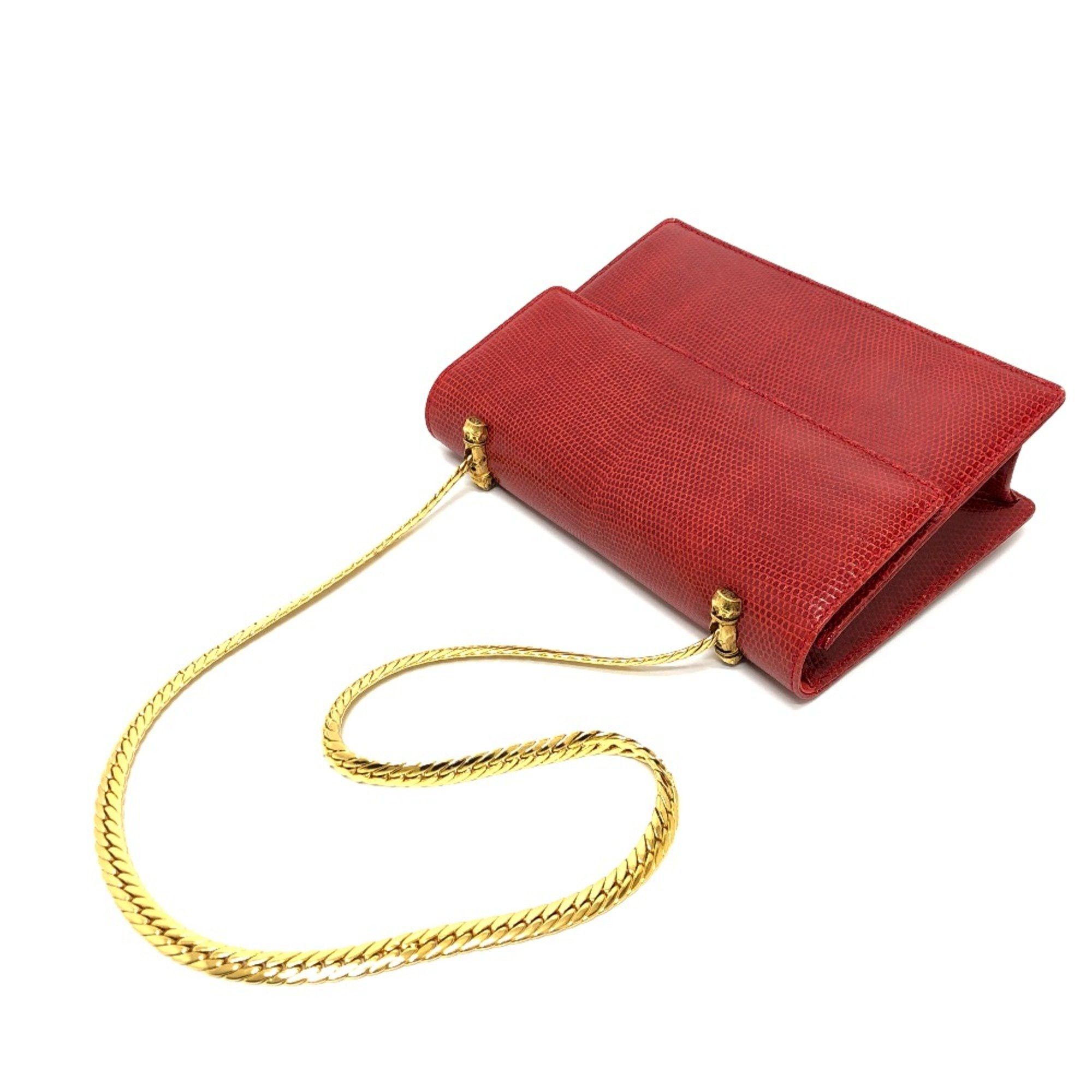 Gucci Gucci Old Gucci Shoulder Bag Red GoldHardware Size ONE SIZE - 5 Thumbnail