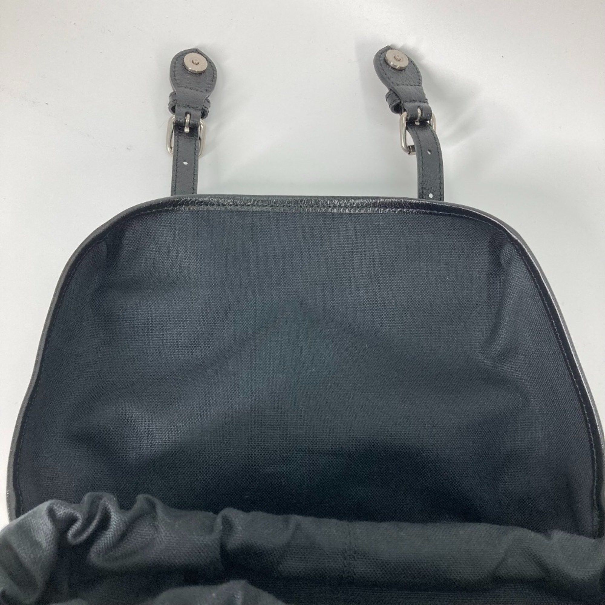 Gucci Gucci 696013 Interlocking G tiger tiger bag Backpack Black Size ONE SIZE - 14 Thumbnail