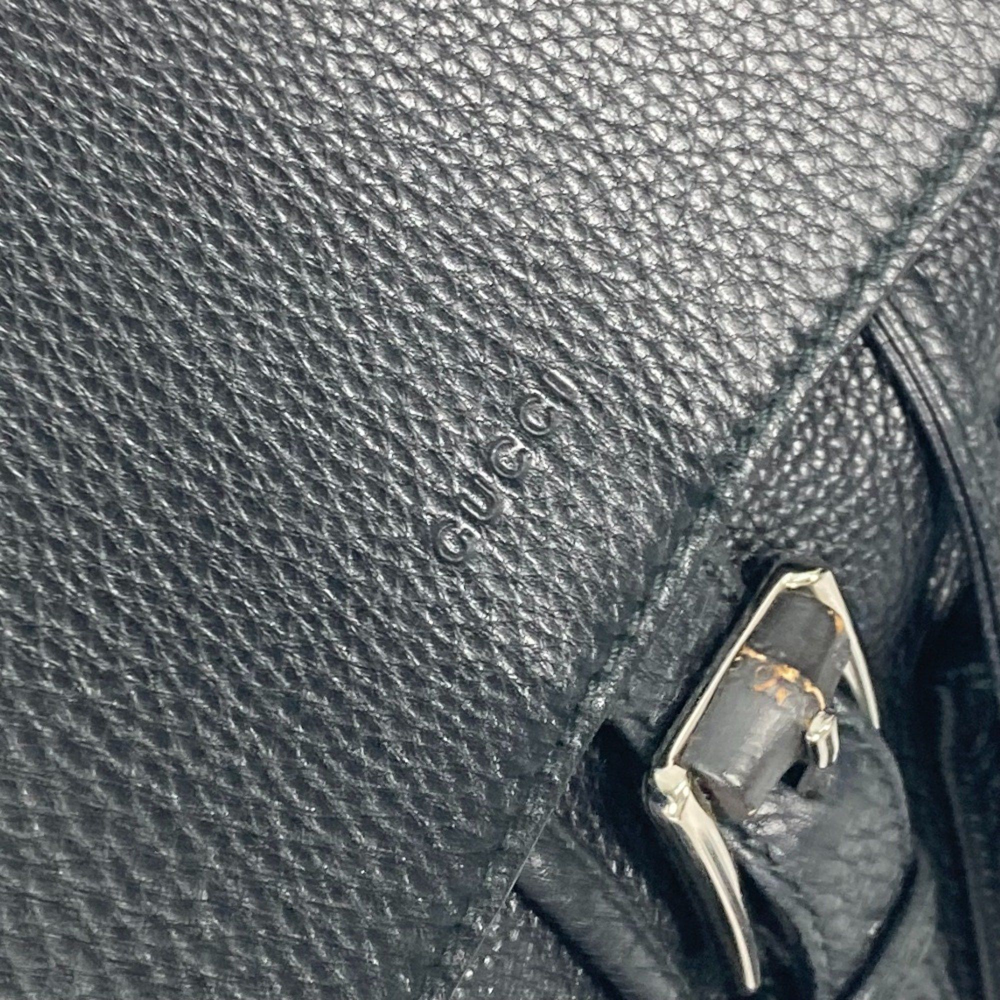 Gucci Gucci 370833 Bamboo Bag Backpack Black Size ONE SIZE - 10 Thumbnail