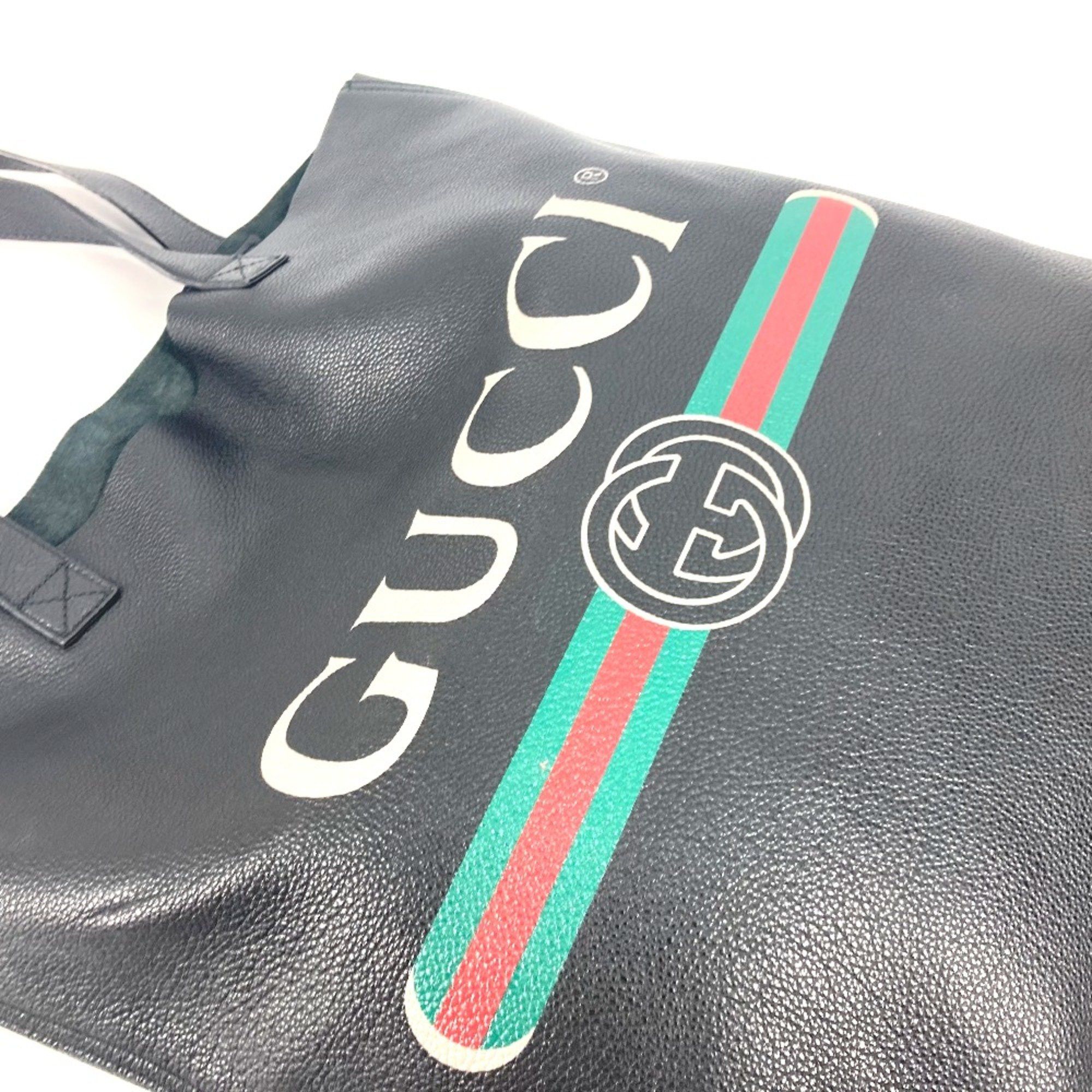 Gucci Gucci 572768 Sherry line Shoulder Bag Tote Bag Black Size ONE SIZE - 8 Thumbnail