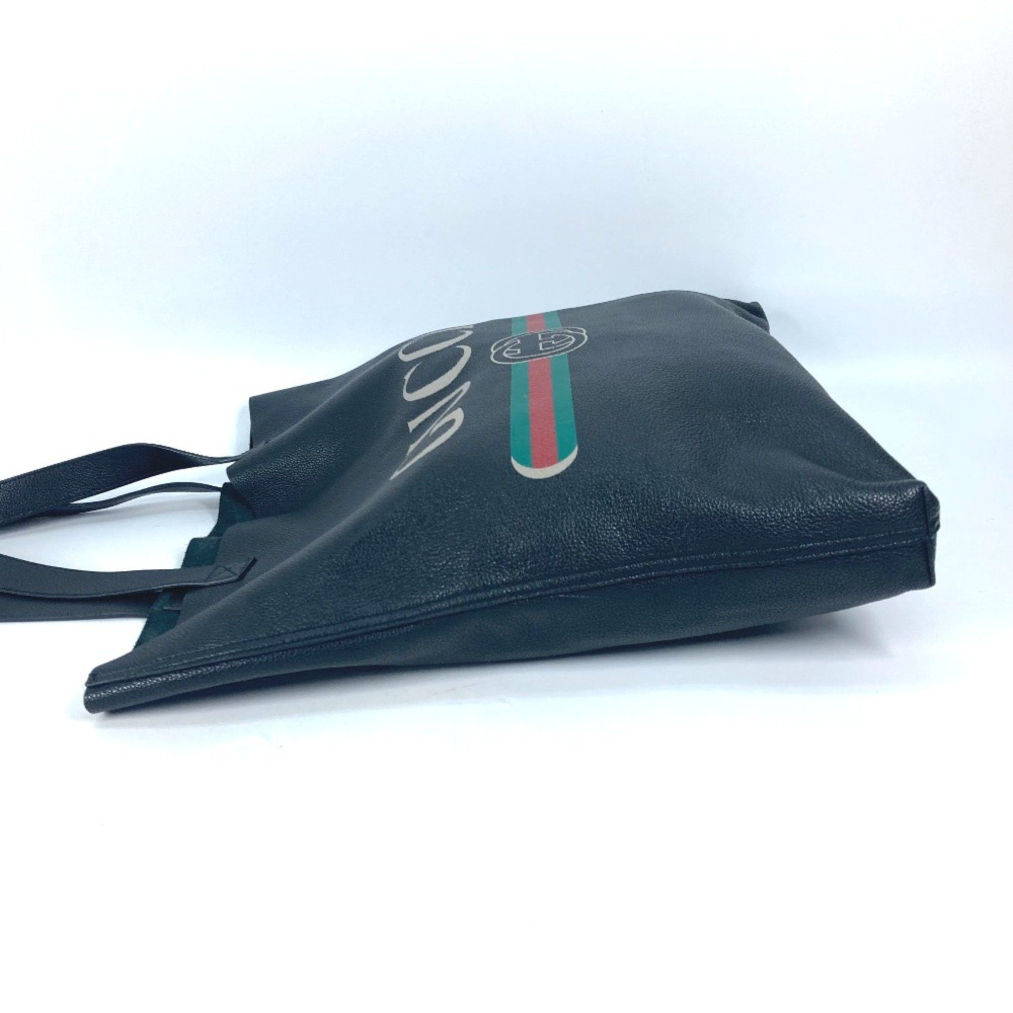 Gucci Gucci 572768 Sherry line Shoulder Bag Tote Bag Black Size ONE SIZE - 4 Thumbnail
