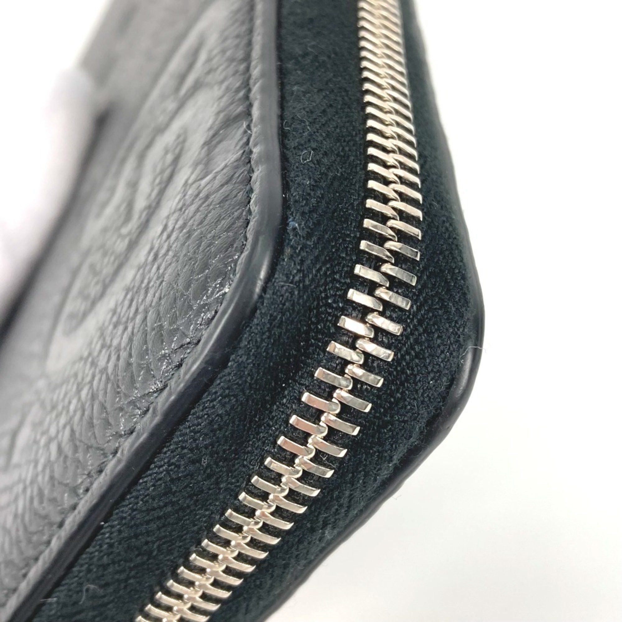 Gucci Gucci 739482 Jumbo GG Zip Around Long Wallet Black Size ONE SIZE - 7 Thumbnail