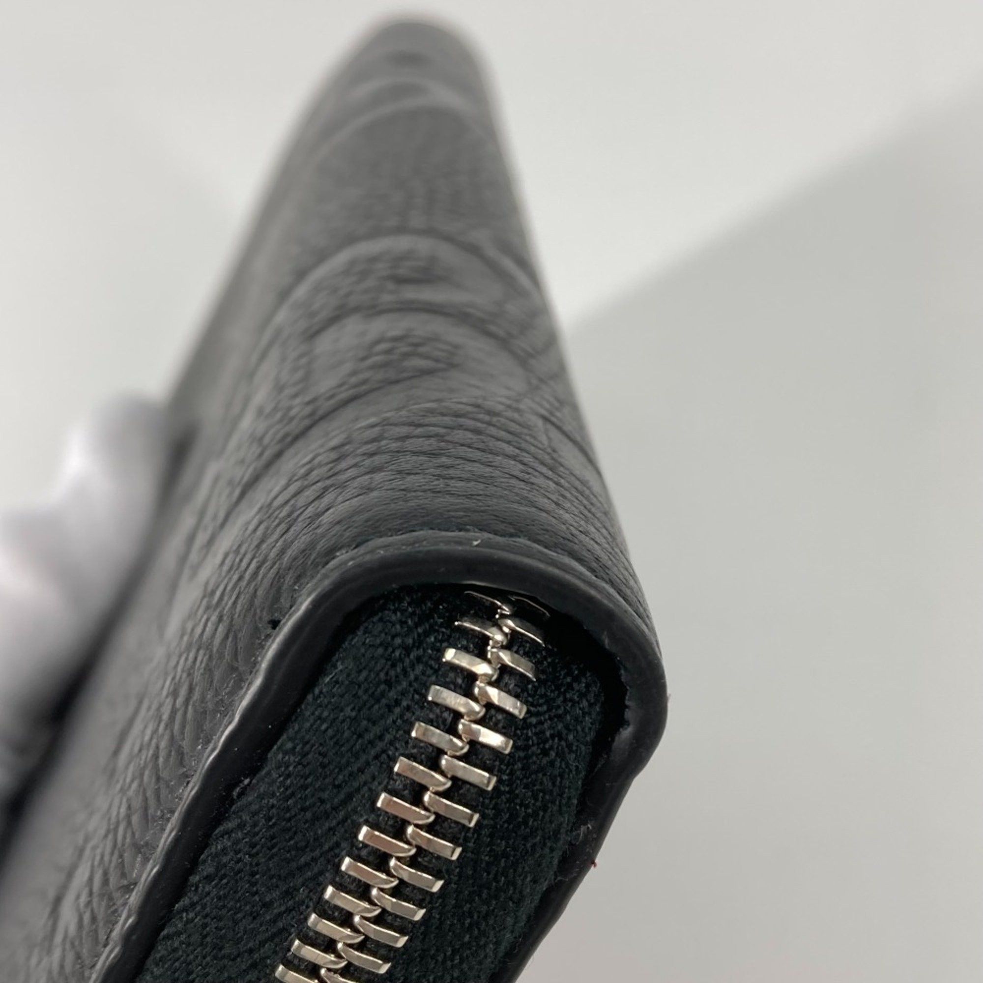 Gucci Gucci 739482 Jumbo GG Zip Around Long Wallet Black Size ONE SIZE - 9 Thumbnail
