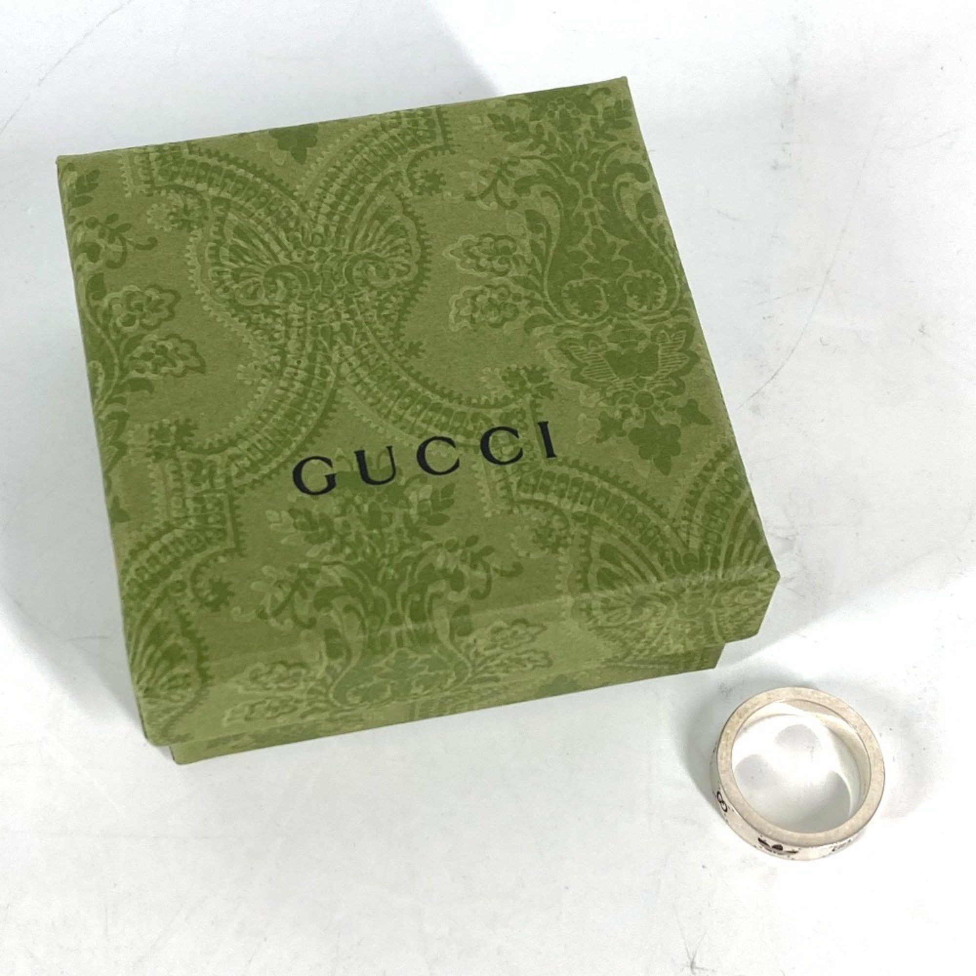 Gucci Gucci 702766 Adidas adidas collaboration Accessories Ring Silver Black Size ONE SIZE - 4 Thumbnail