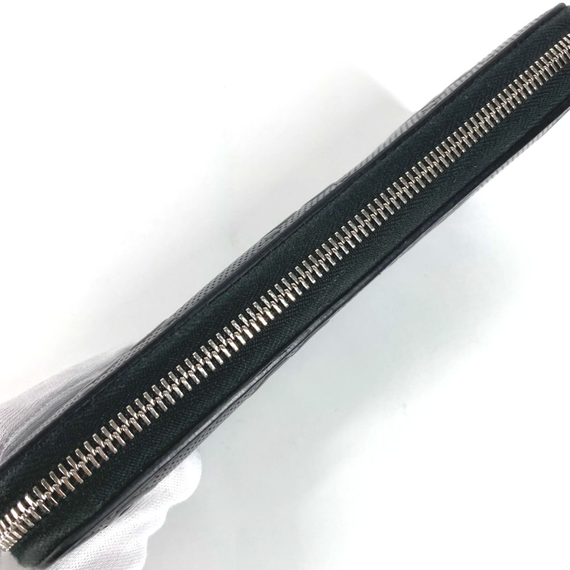 Gucci Gucci 625563 GG embossed long wallet Organizer Zip Around Long Wallet Black Size ONE SIZE - 9 Thumbnail