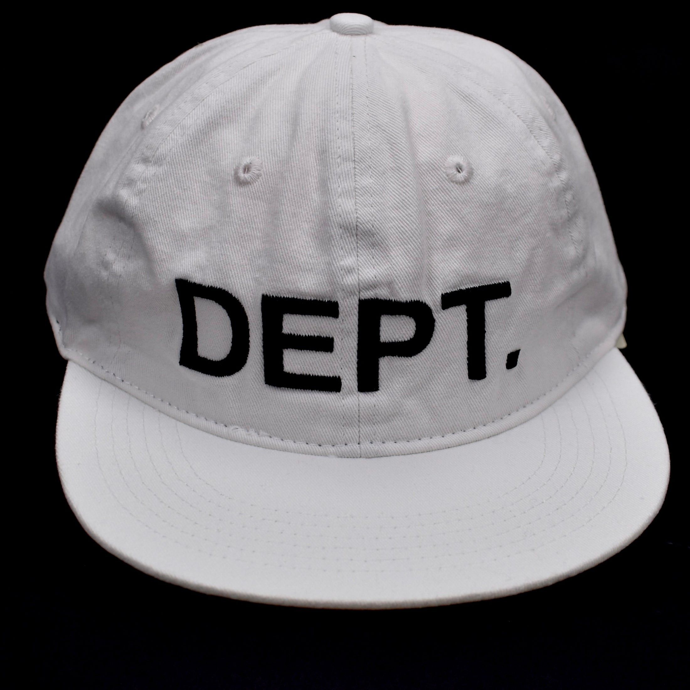 Gallery Dept. Gallery Dept. DEPT Logo Embroidered Hat White Size ONE SIZE - 2 Thumbnail