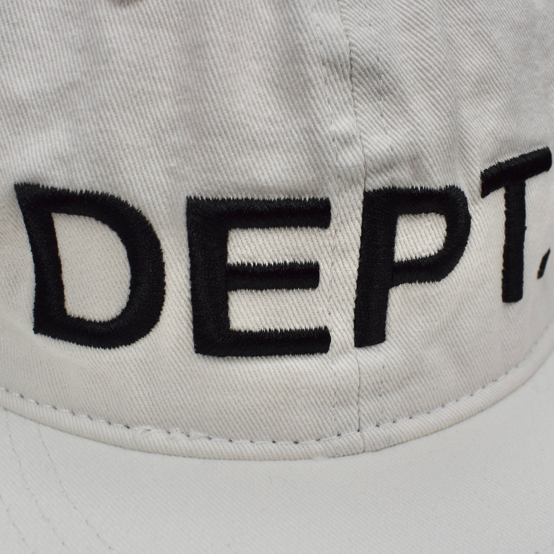 Gallery Dept. Gallery Dept. DEPT Logo Embroidered Hat White Size ONE SIZE - 3 Thumbnail