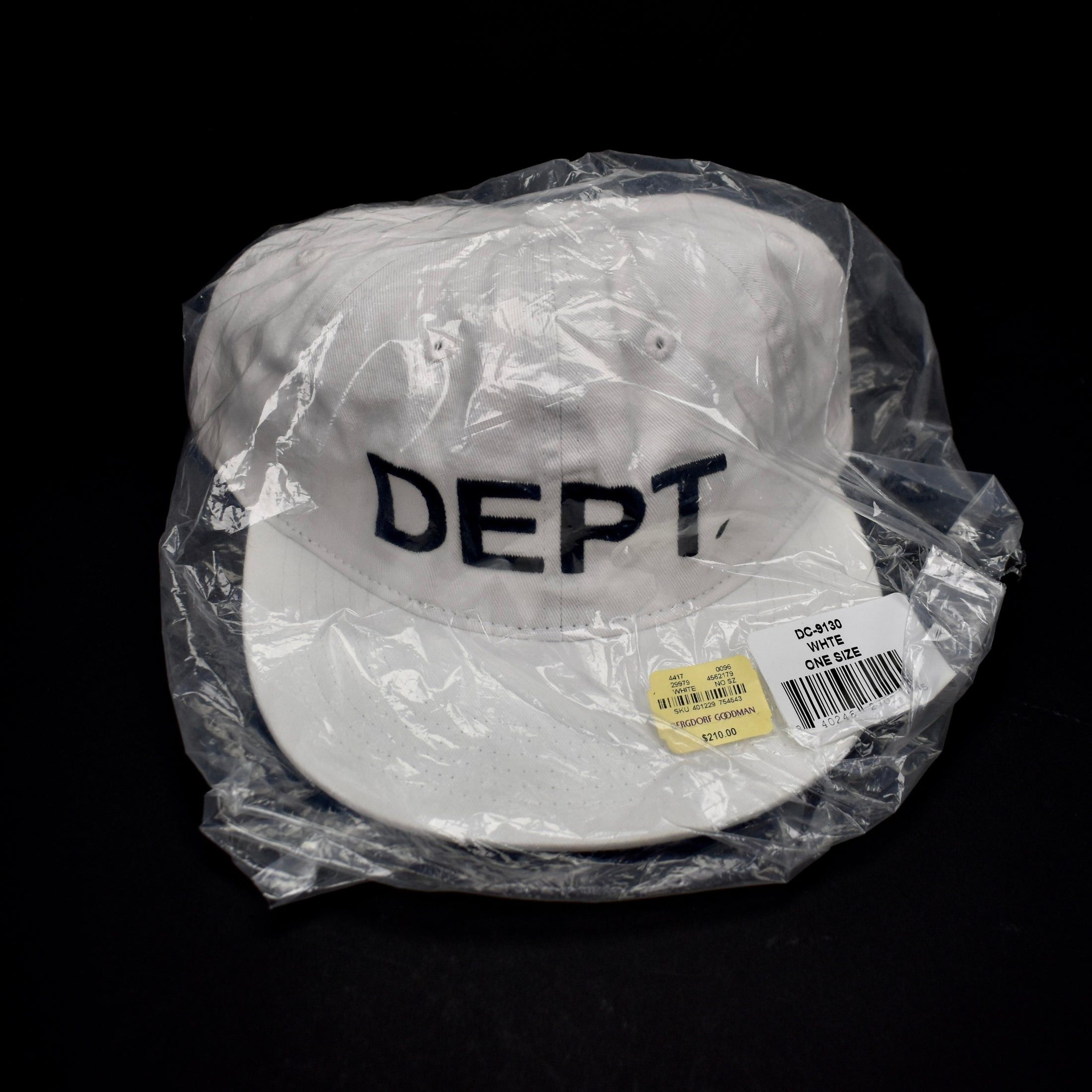 Gallery Dept. Gallery Dept. DEPT Logo Embroidered Hat White Size ONE SIZE - 8 Thumbnail