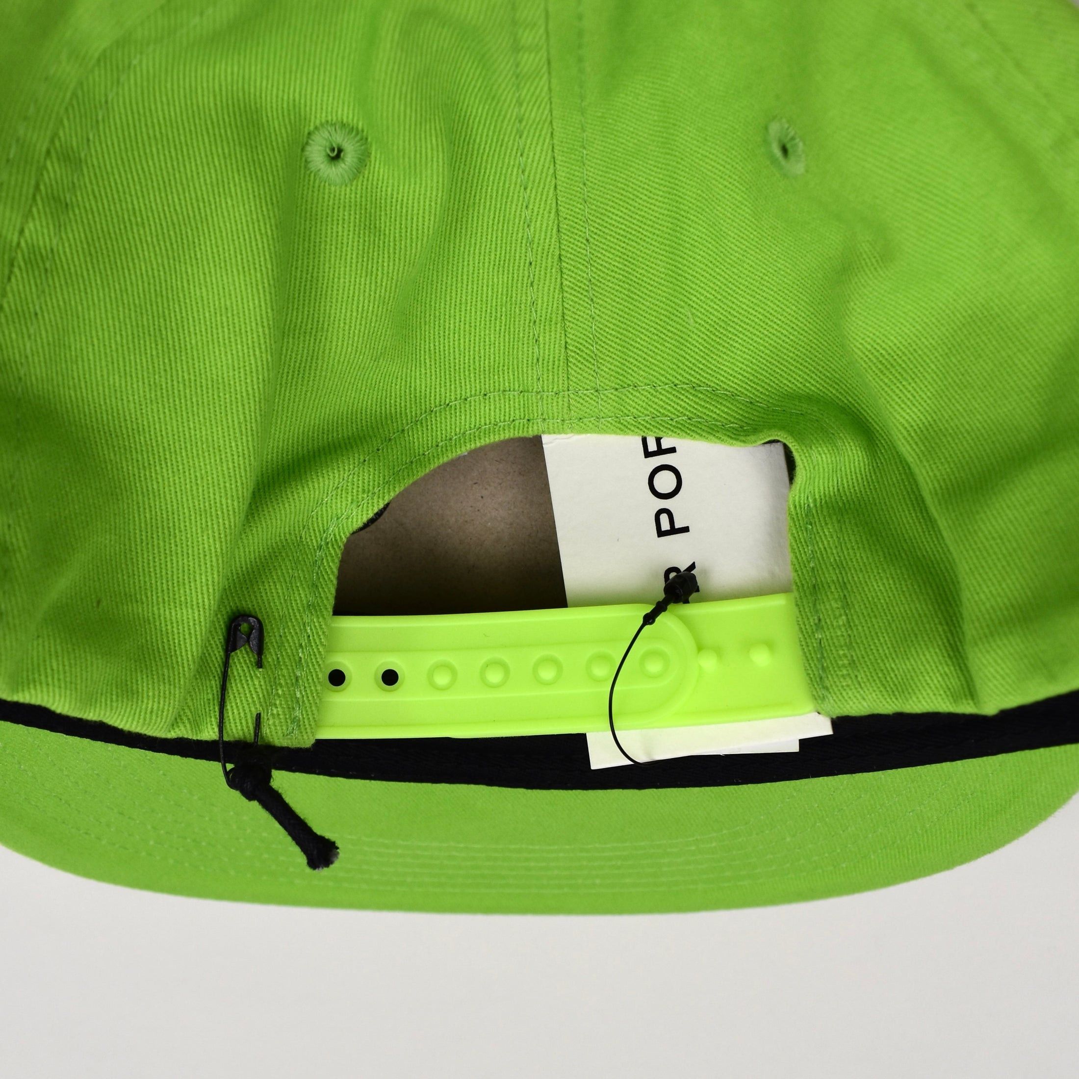 Gallery Dept. Gallery Dept. DEPT Logo Embroidered Hat Lime Green Size ONE SIZE - 7 Thumbnail