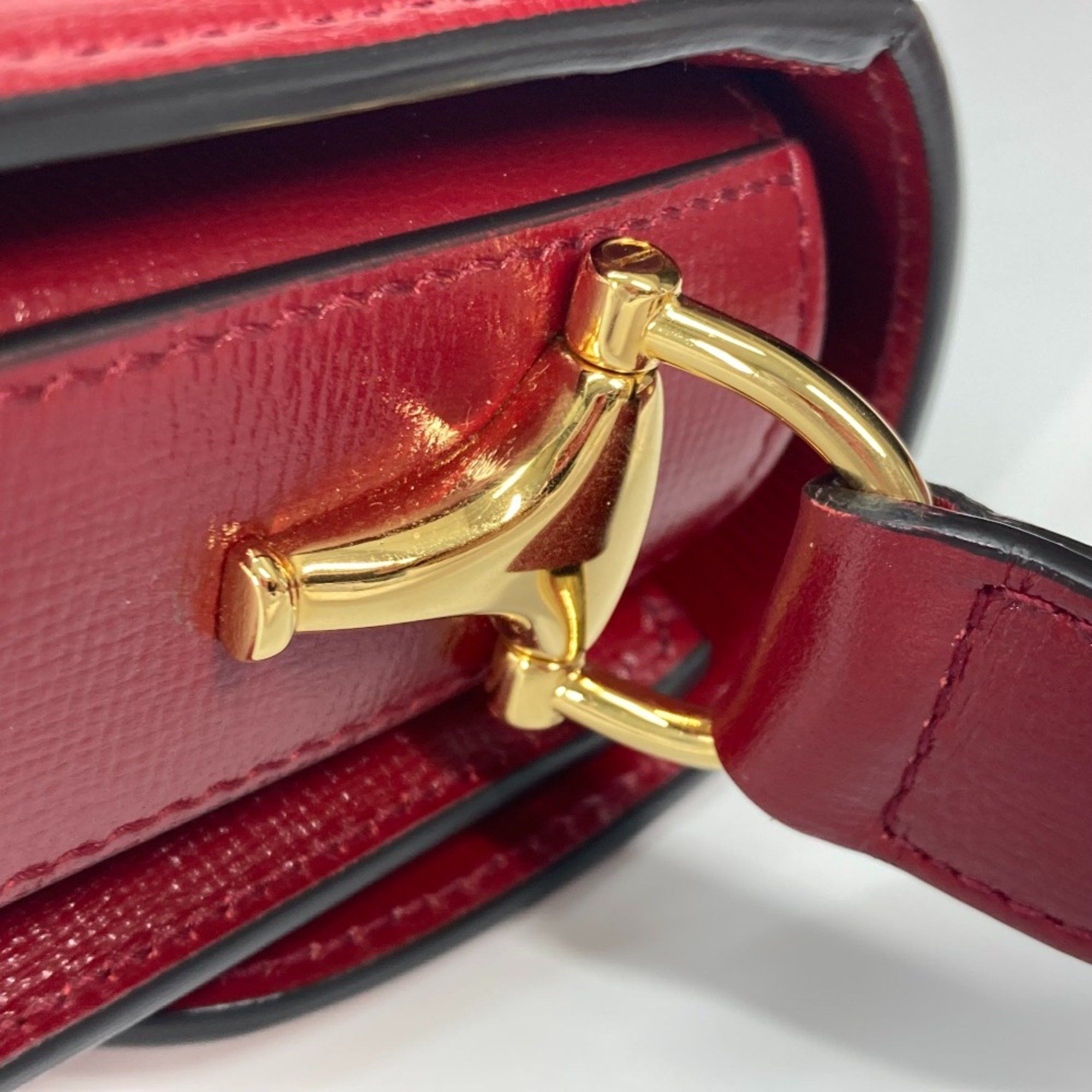 Gucci Gucci 602204 GG Supreme bag shawl Shoulder Bag Beige Red Size ONE SIZE - 9 Thumbnail