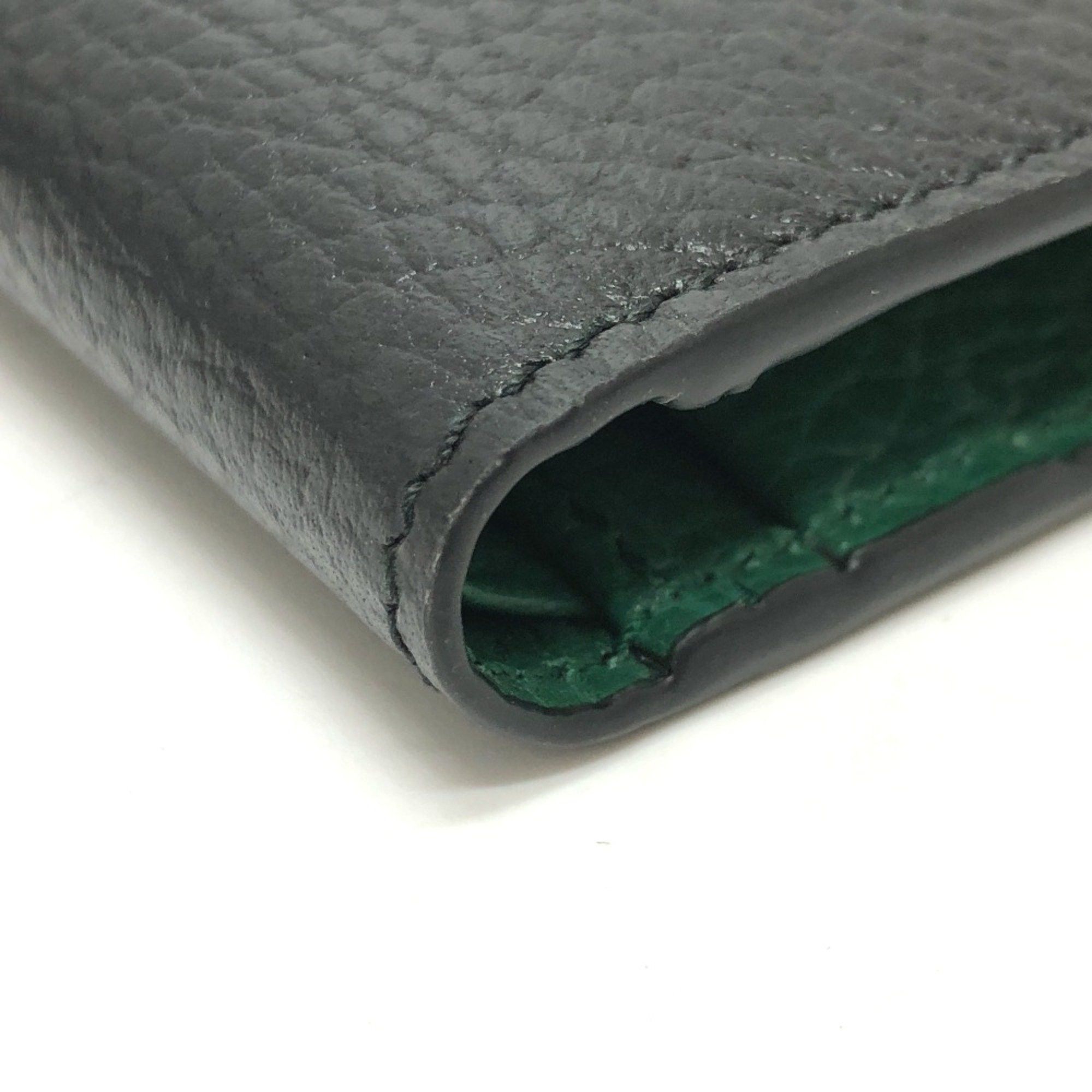 Gucci Gucci 610466 Interlocking G Folded wallet Black SilverHardware Size ONE SIZE - 5 Thumbnail