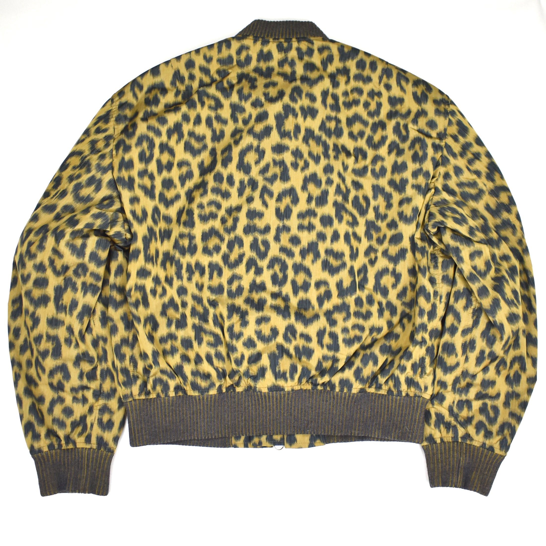 Dior DIOR Leopard Print Woven Bomber Jacket Saddle Pocket Size US M / EU 48-50 / 2 - 2 Thumbnail