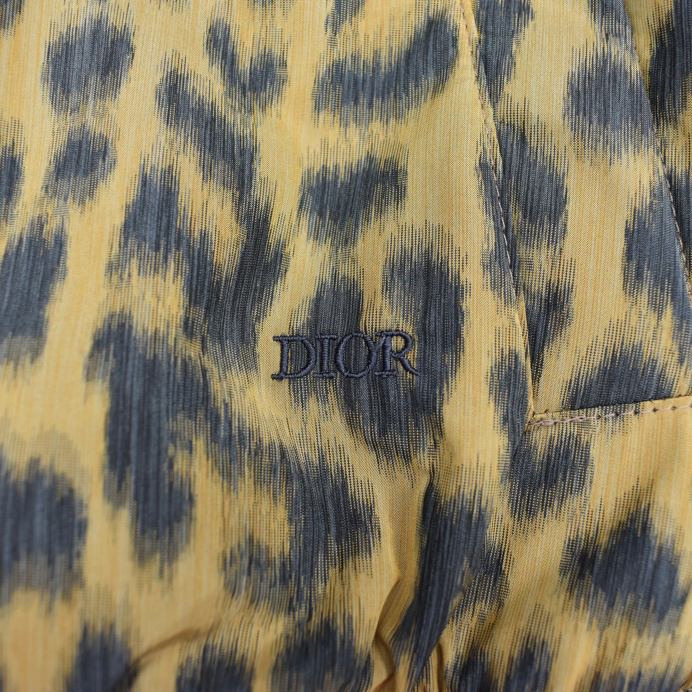Dior DIOR Leopard Print Woven Bomber Jacket Saddle Pocket Size US M / EU 48-50 / 2 - 6 Thumbnail