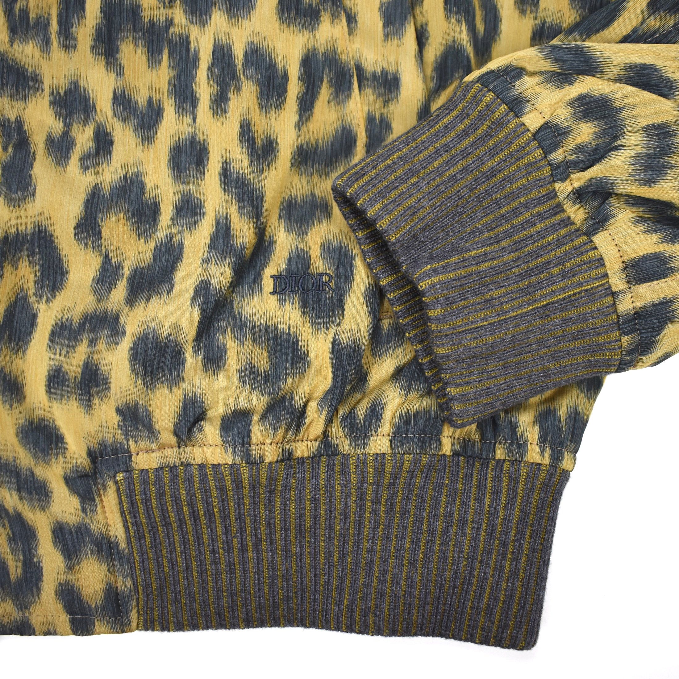 Dior DIOR Leopard Print Woven Bomber Jacket Saddle Pocket Size US M / EU 48-50 / 2 - 7 Thumbnail
