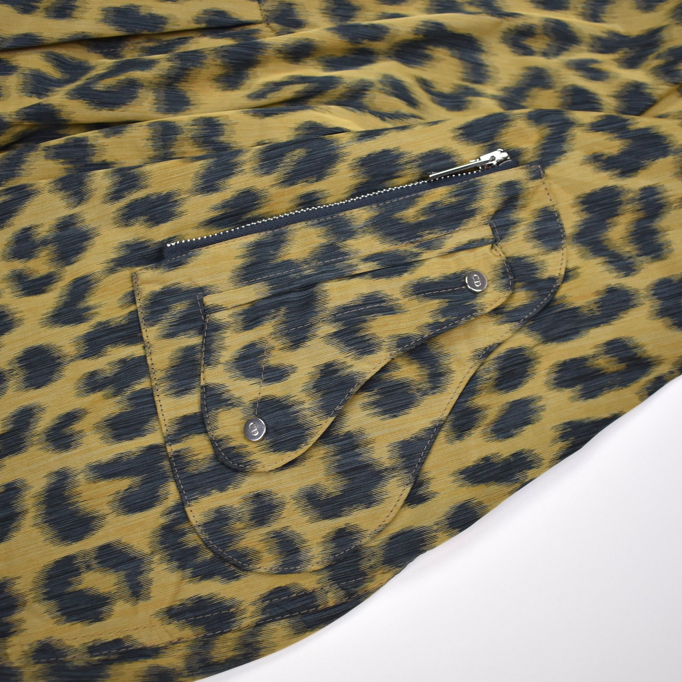 Dior DIOR Leopard Print Woven Bomber Jacket Saddle Pocket Size US M / EU 48-50 / 2 - 8 Thumbnail
