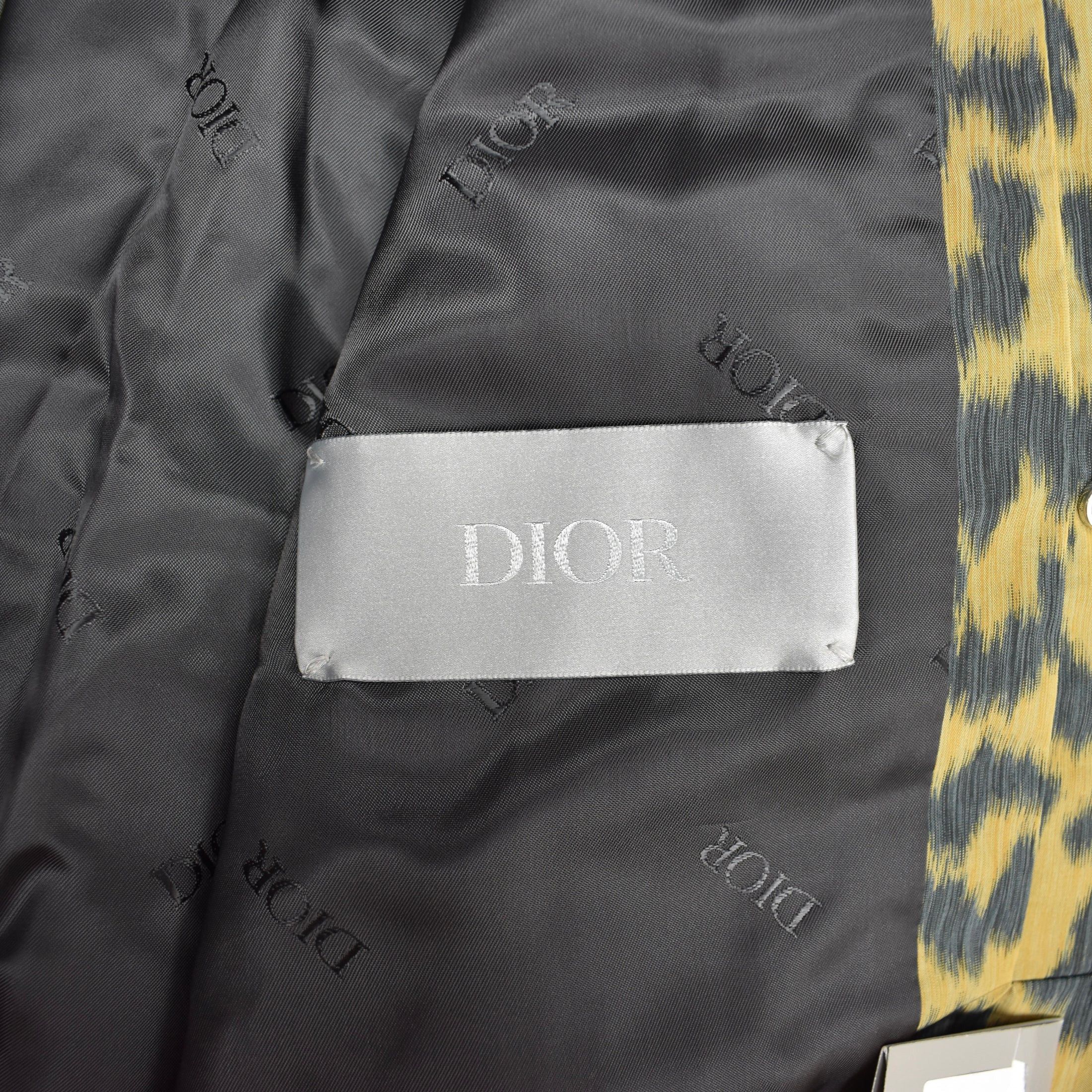 Dior DIOR Leopard Print Woven Bomber Jacket Saddle Pocket Size US M / EU 48-50 / 2 - 4 Thumbnail