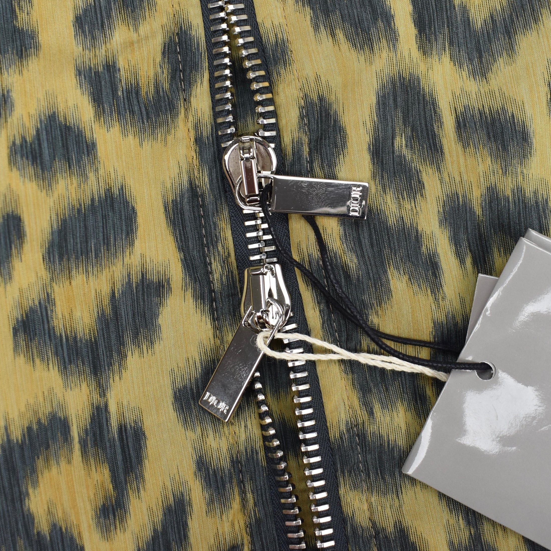 Dior DIOR Leopard Print Woven Bomber Jacket Saddle Pocket Size US M / EU 48-50 / 2 - 11 Thumbnail