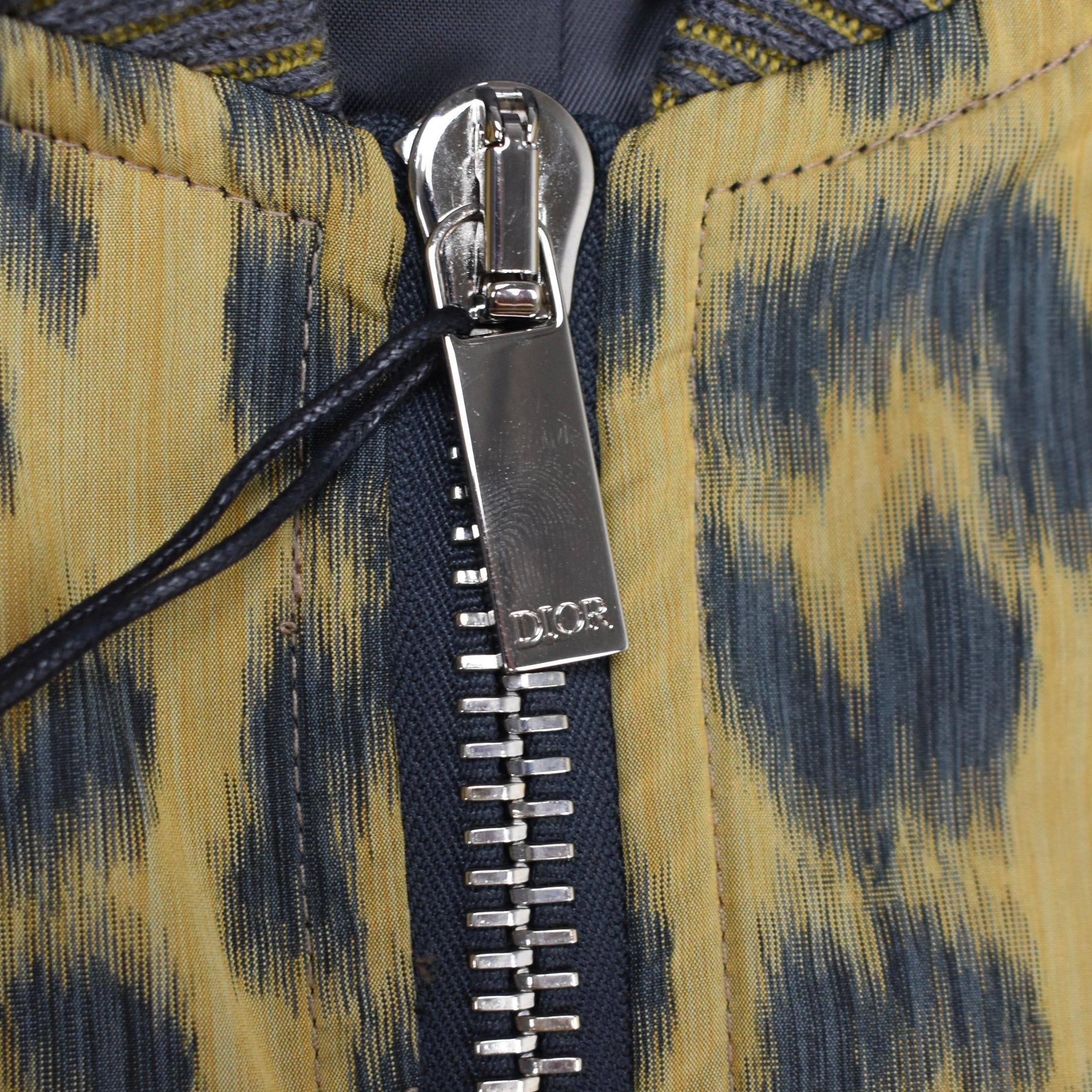 Dior DIOR Leopard Print Woven Bomber Jacket Saddle Pocket Size US M / EU 48-50 / 2 - 10 Thumbnail