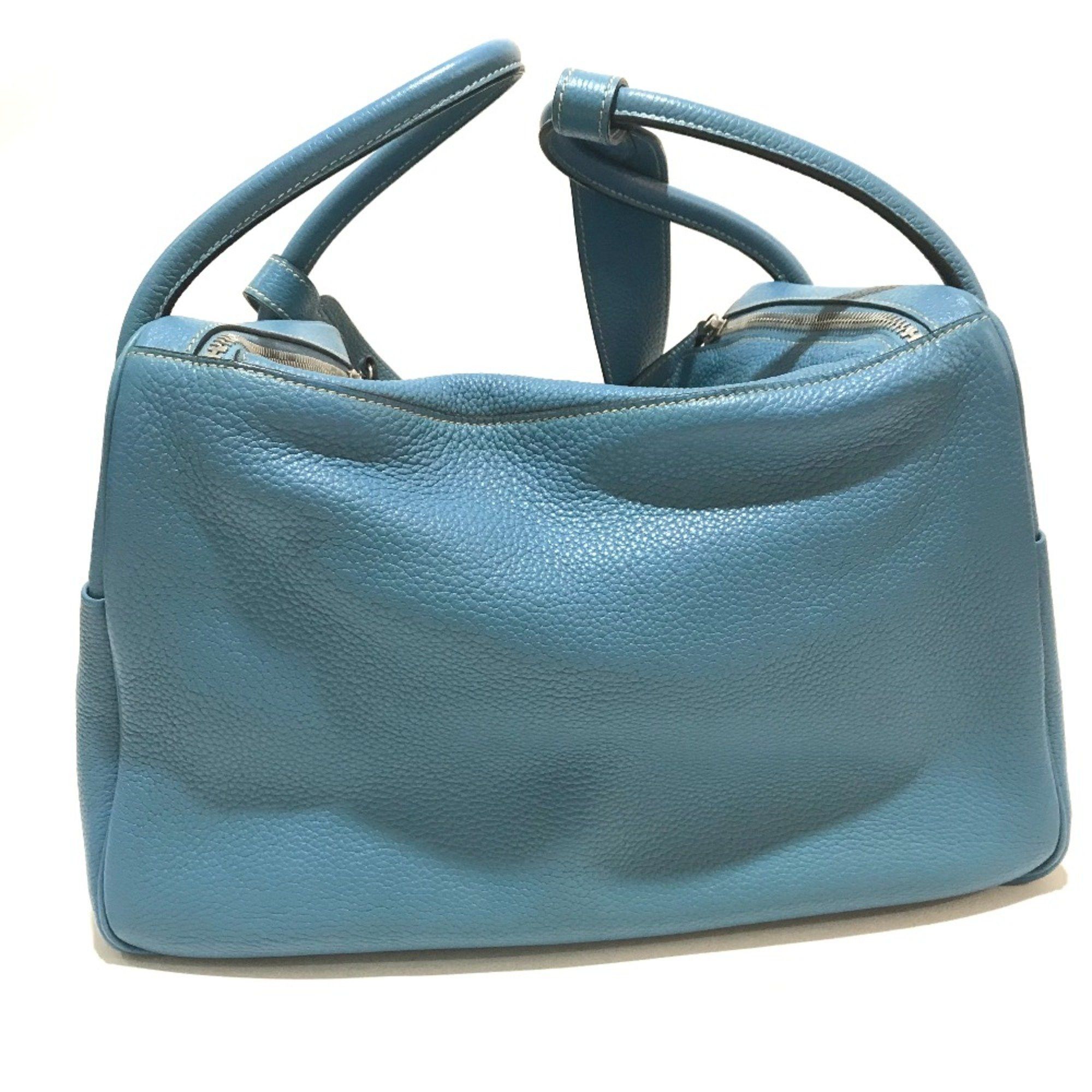 Hermes Hermes Bag Shoulder Bag Hand Bag Blue gene blue SilverHardware Size ONE SIZE - 3 Thumbnail