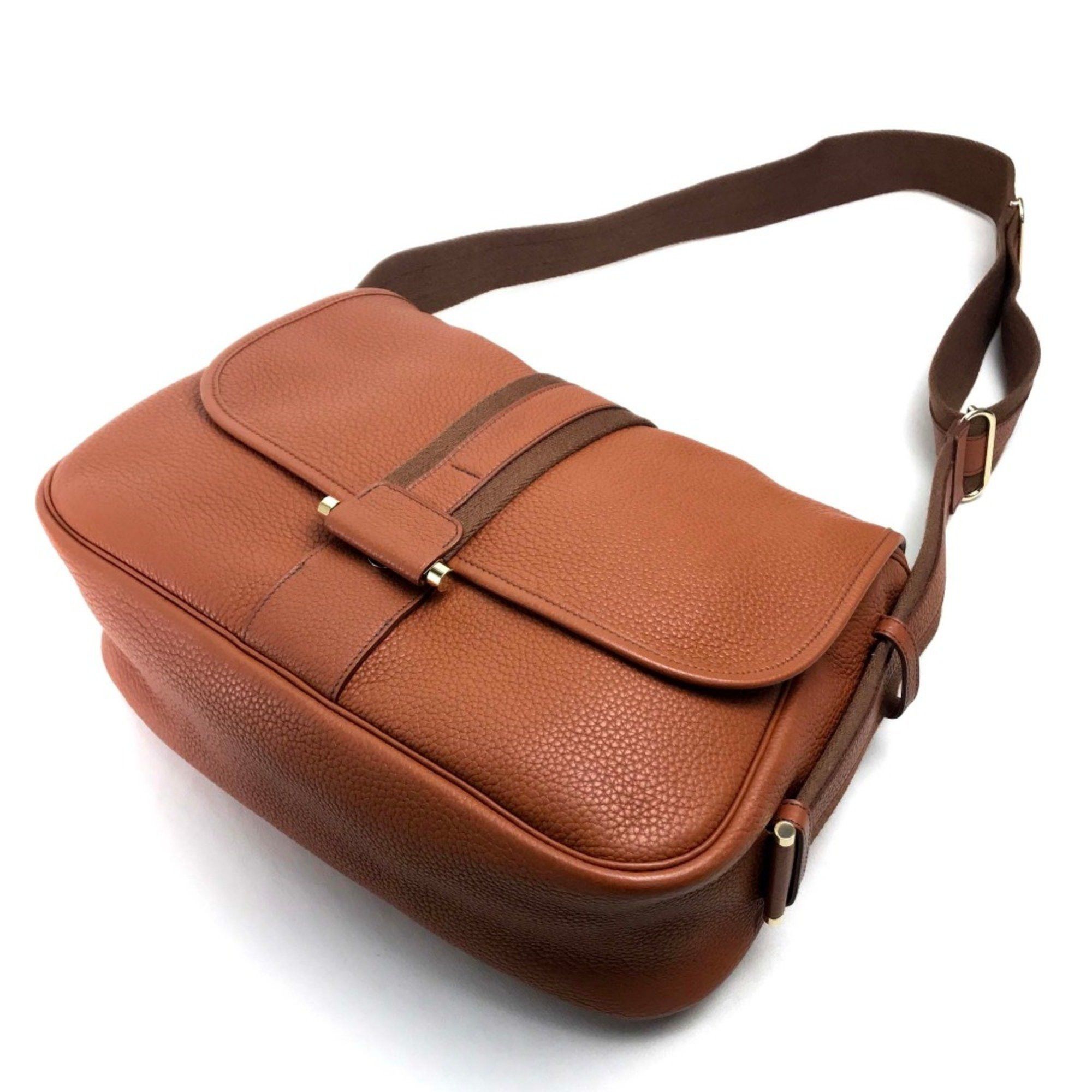 Hermes Hermes Shoulder Crossbody Shoulder Bag Brown Size ONE SIZE - 4 Thumbnail