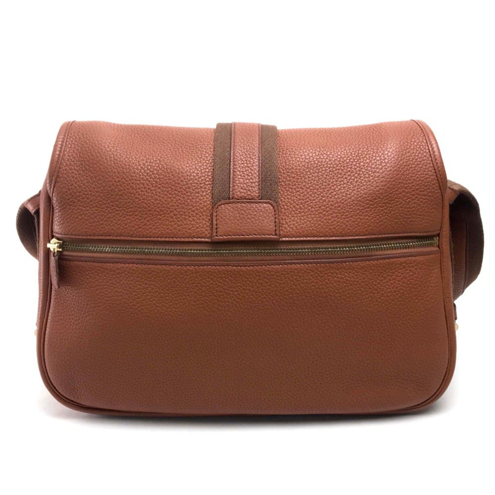 Hermes Hermes Shoulder Crossbody Shoulder Bag Brown Size ONE SIZE - 2 Thumbnail