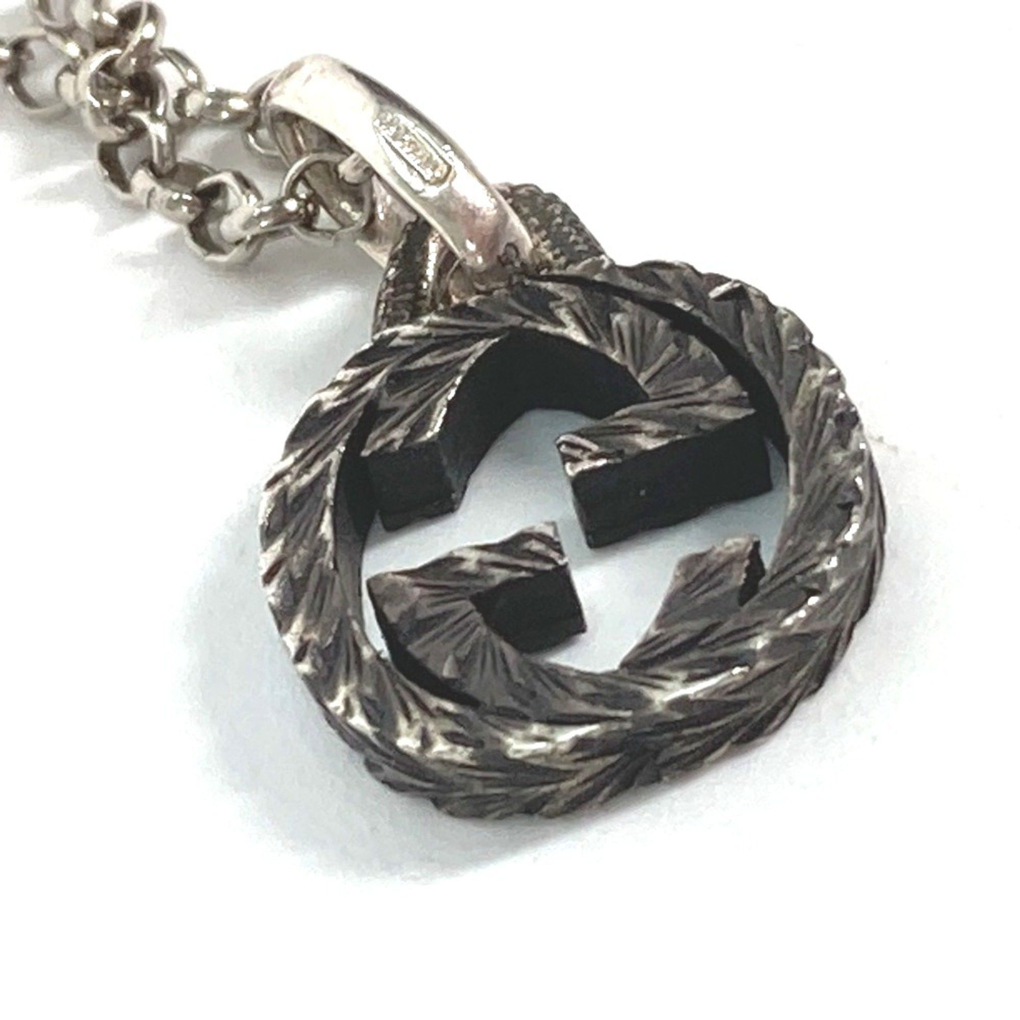 Gucci Gucci Arabesque Accessories Pendant Chain Necklace Silver Size ONE SIZE - 5 Thumbnail