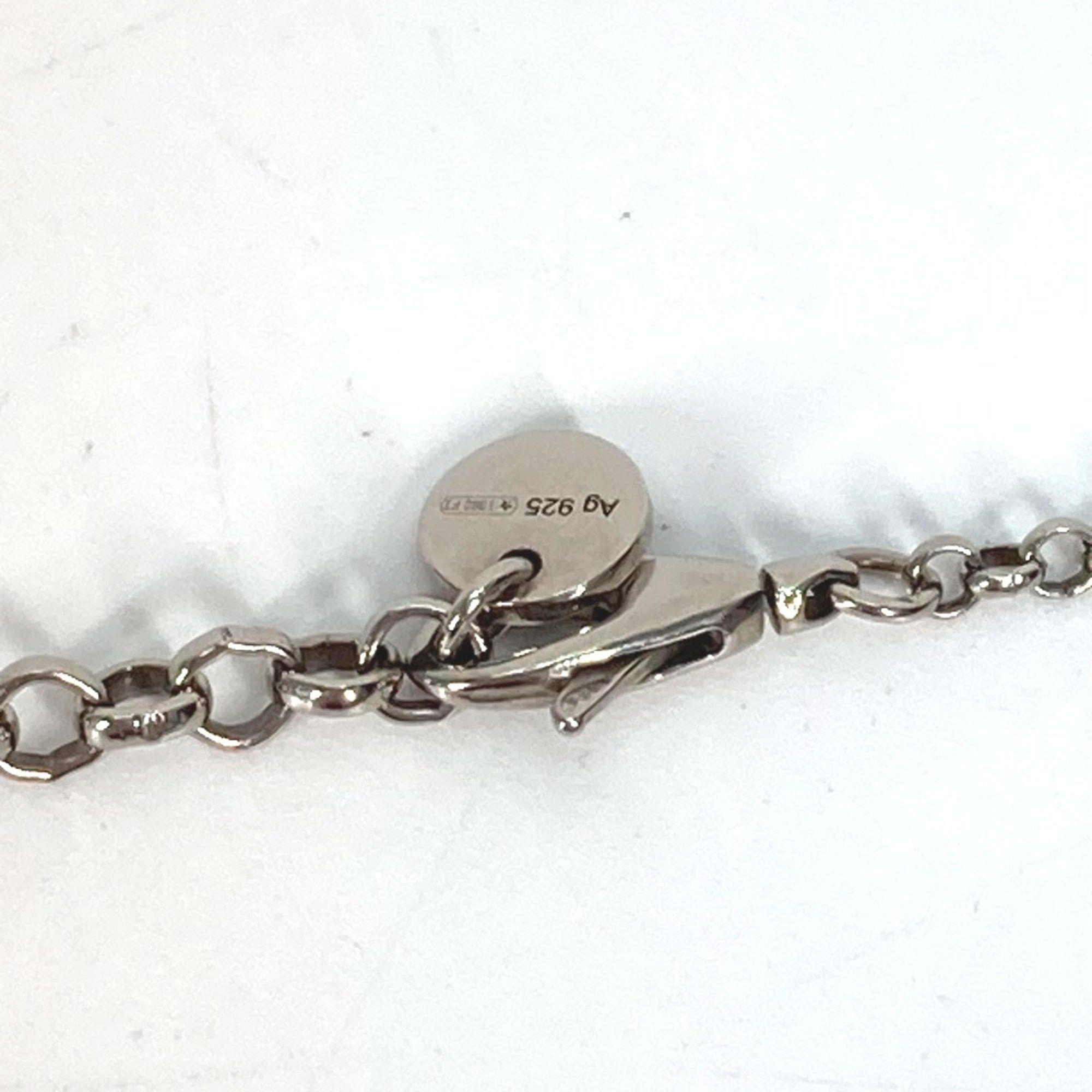 Gucci Gucci Arabesque Accessories Pendant Chain Necklace Silver Size ONE SIZE - 8 Thumbnail