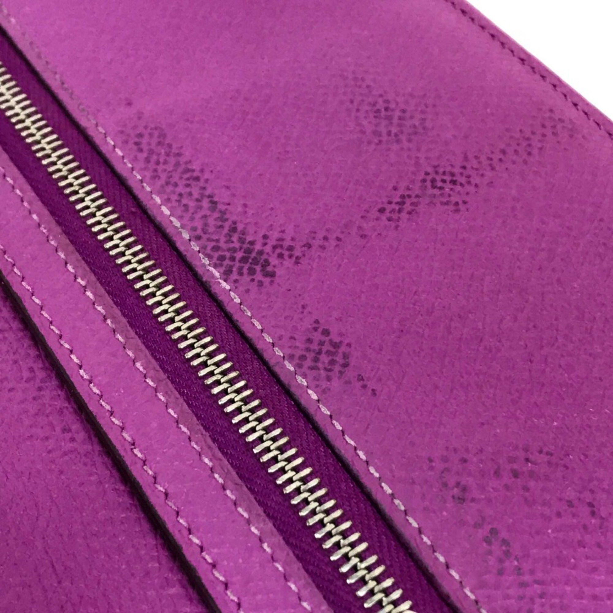 Hermes Hermes With gusset Long Wallet cyclamen purple SilverHardware Size ONE SIZE - 9 Thumbnail