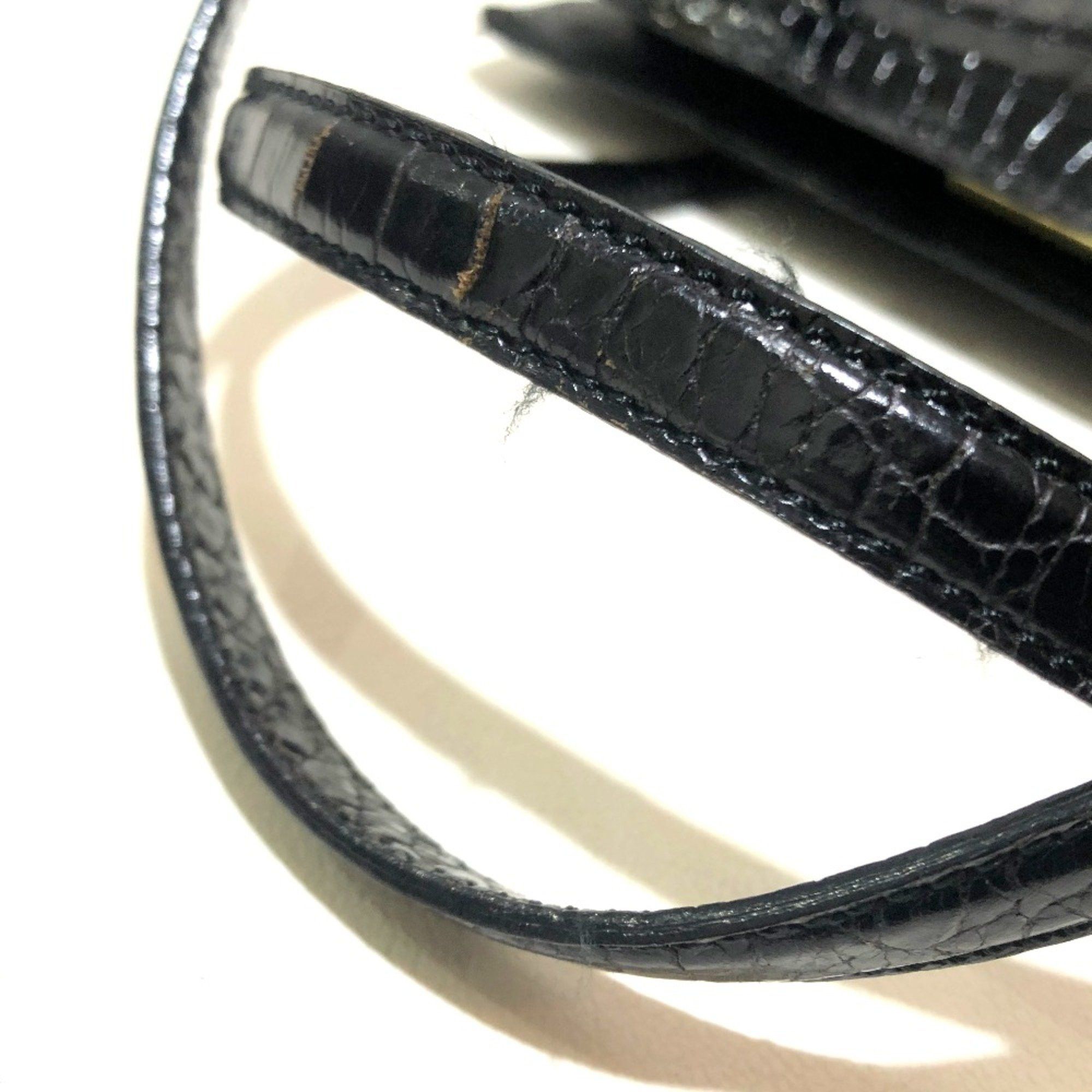 Hermes Hermes Bag Kisslock Hand Bag Black Size ONE SIZE - 5 Thumbnail