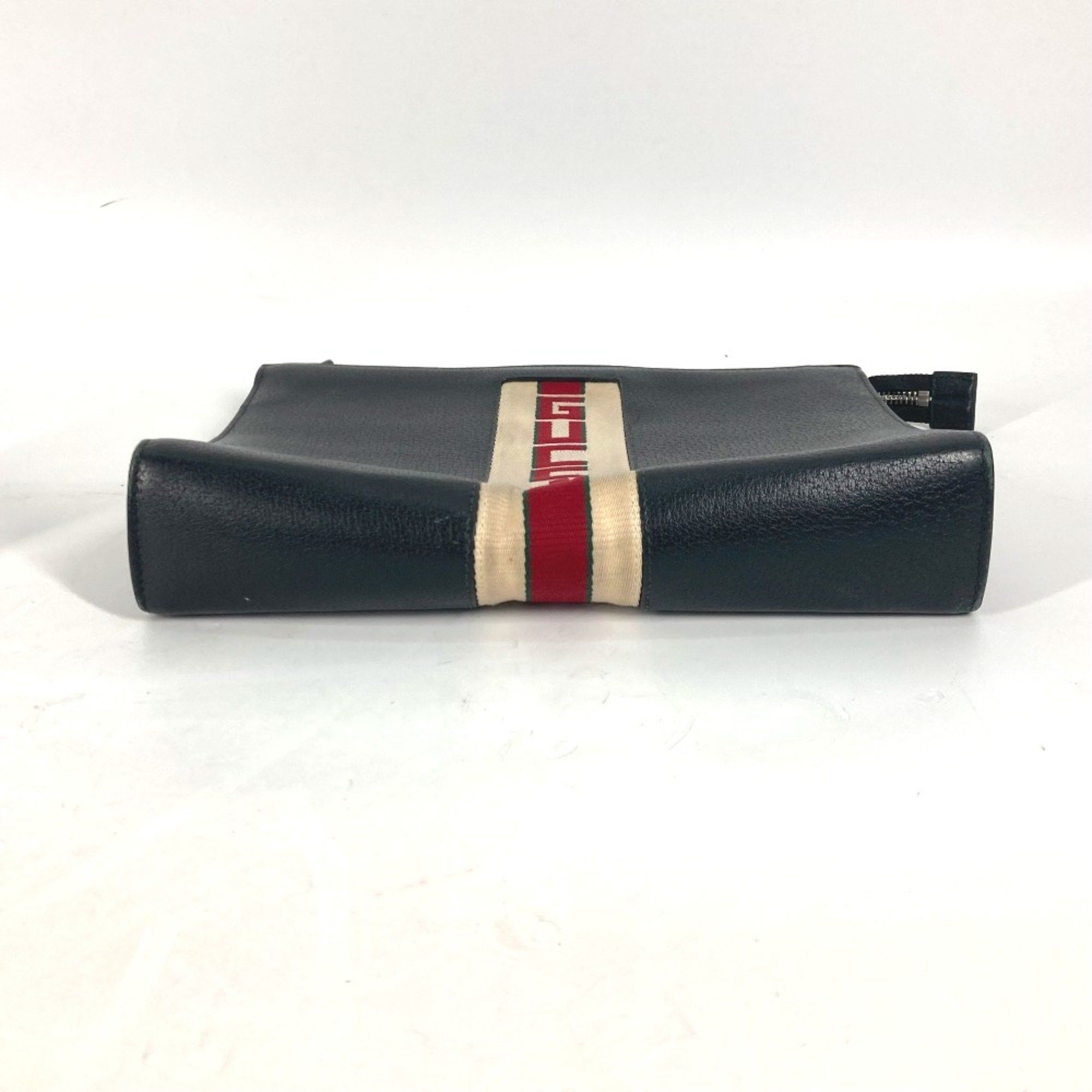 Gucci Gucci 475316 pouch bag Cluch Bag Clutch bag Black Size ONE SIZE - 5 Thumbnail