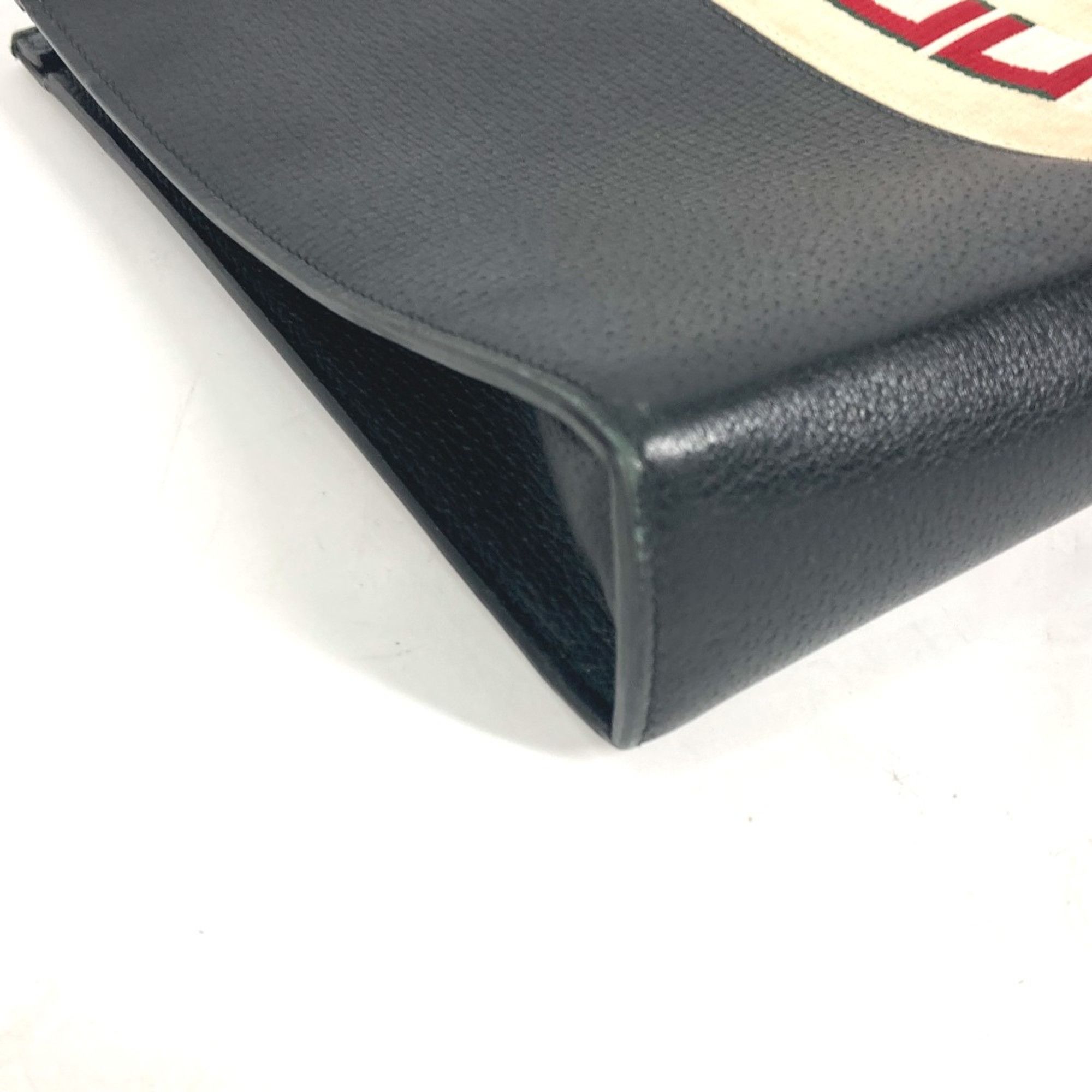Gucci Gucci 475316 pouch bag Cluch Bag Clutch bag Black Size ONE SIZE - 6 Thumbnail