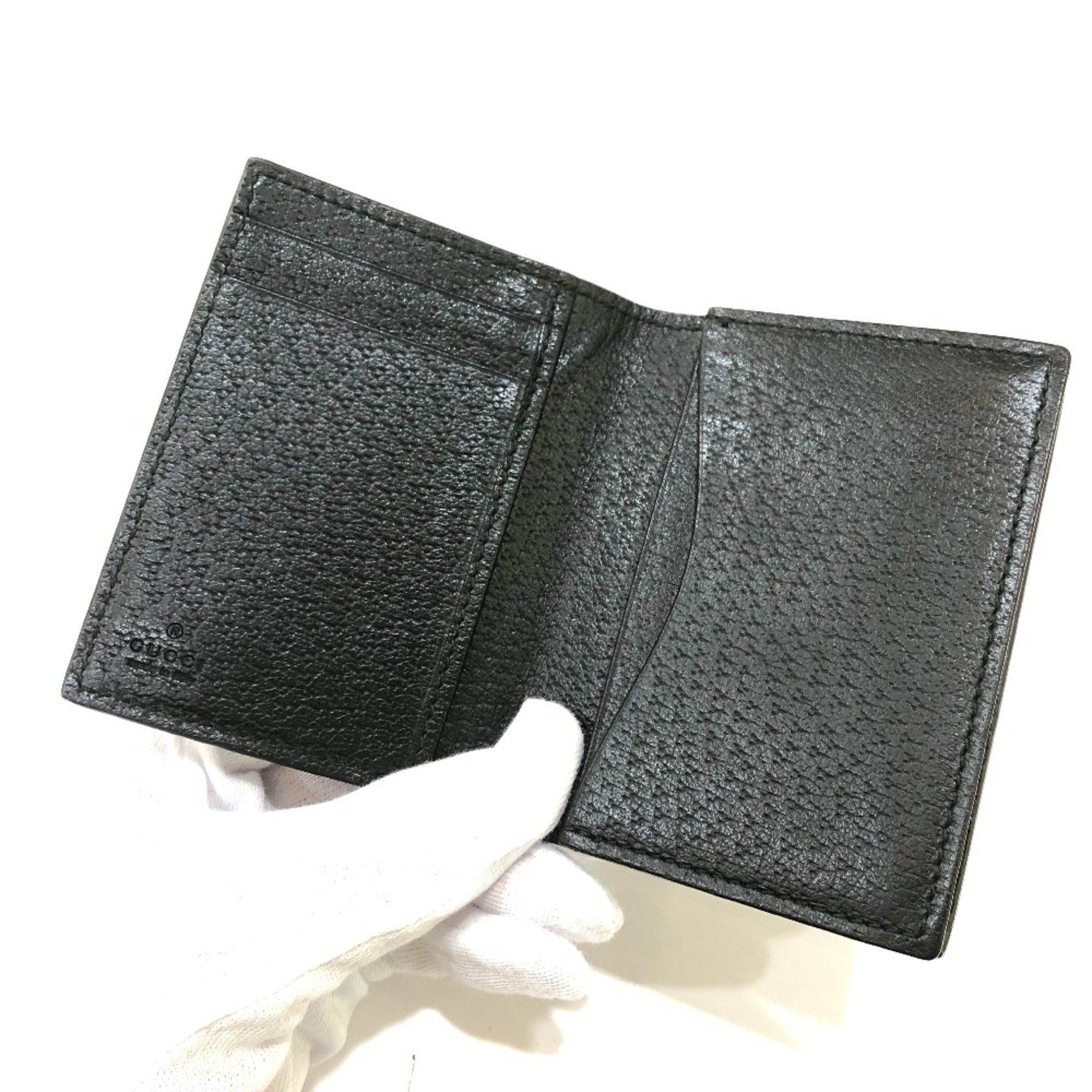 Gucci Gucci 428737 IC case business card holder Card Case Black GoldHardware Size ONE SIZE - 8 Thumbnail