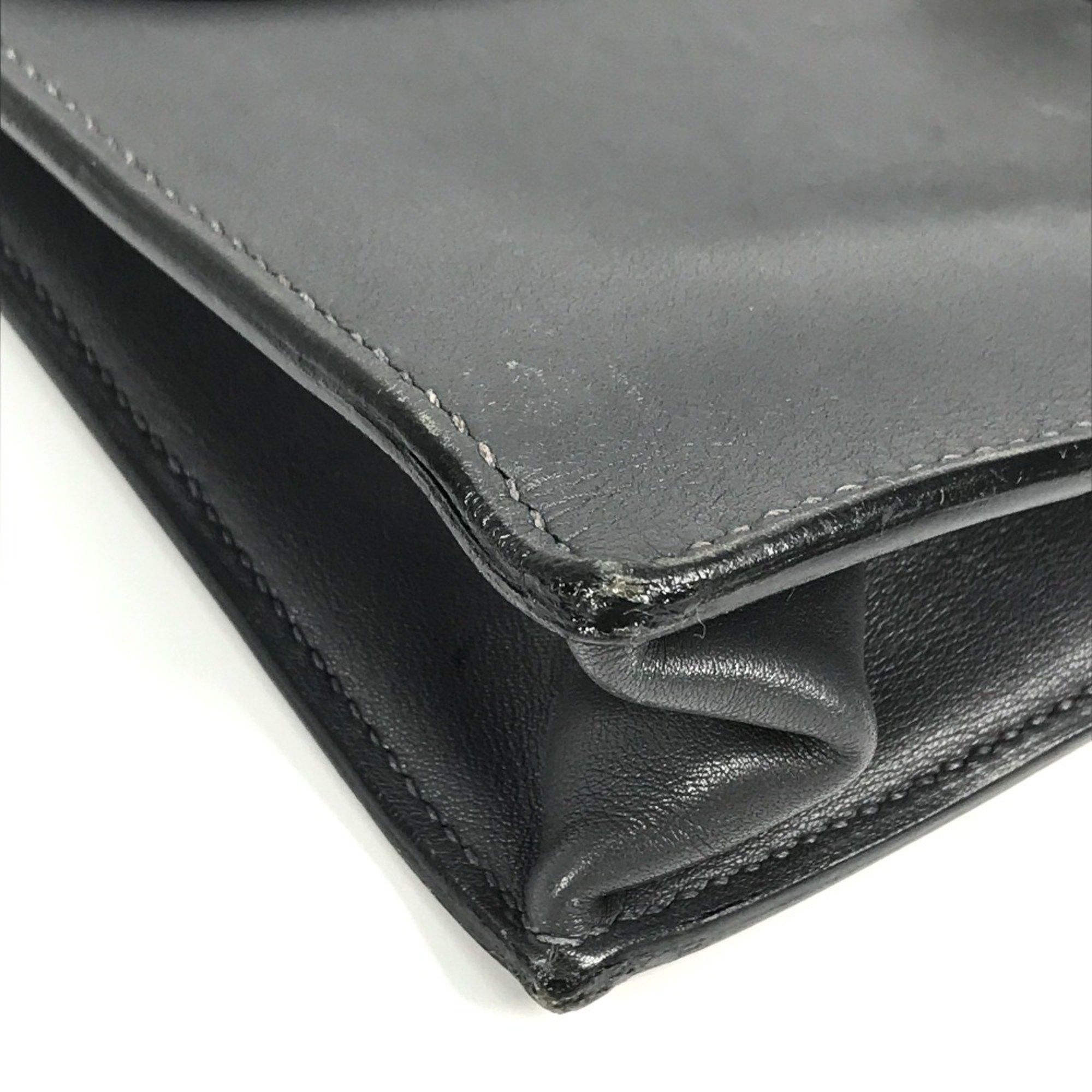 Hermes Hermes Briefcase Bag Hand Bag Business bag Graphite Gray Based Size ONE SIZE - 10 Thumbnail