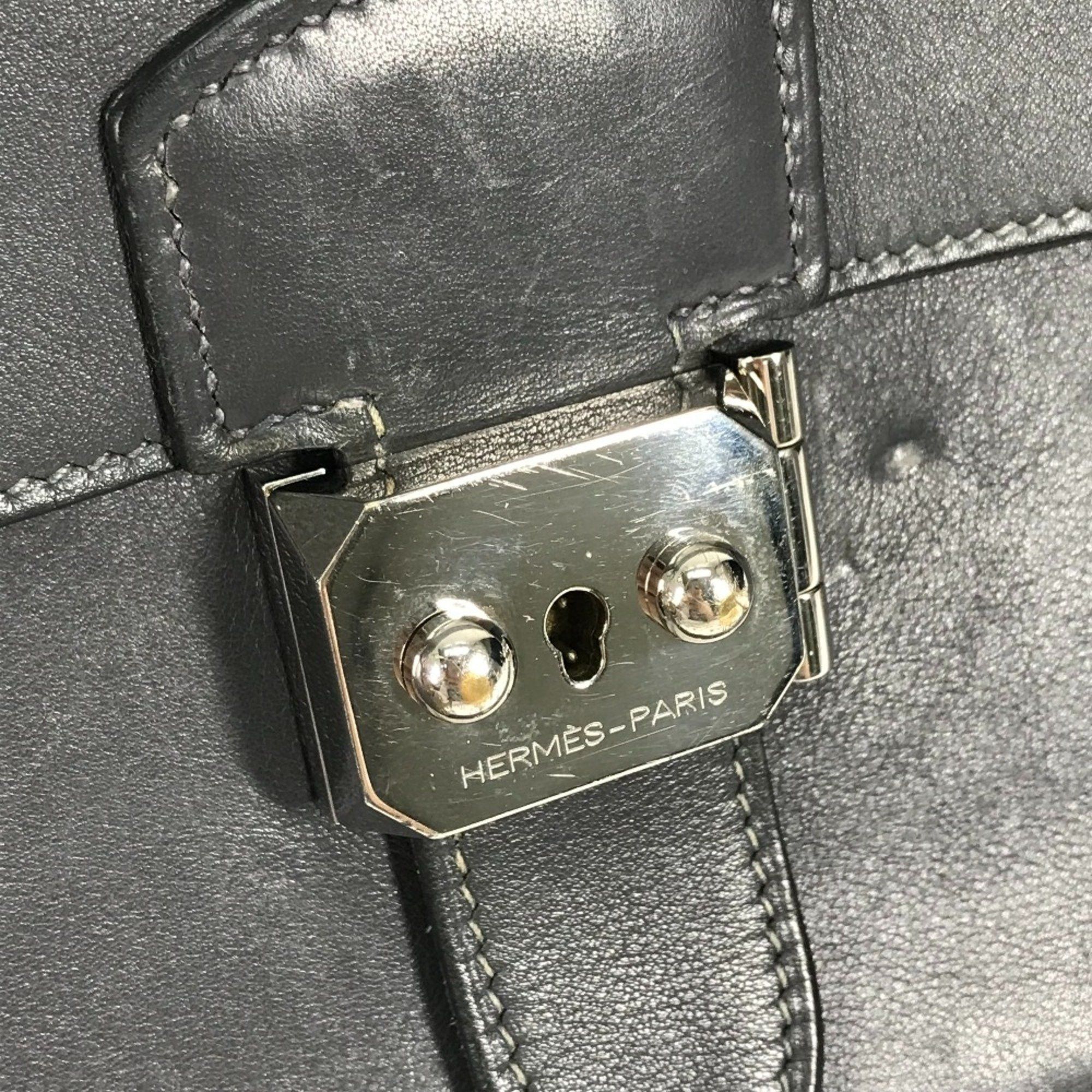 Hermes Hermes Briefcase Bag Hand Bag Business bag Graphite Gray Based Size ONE SIZE - 12 Thumbnail