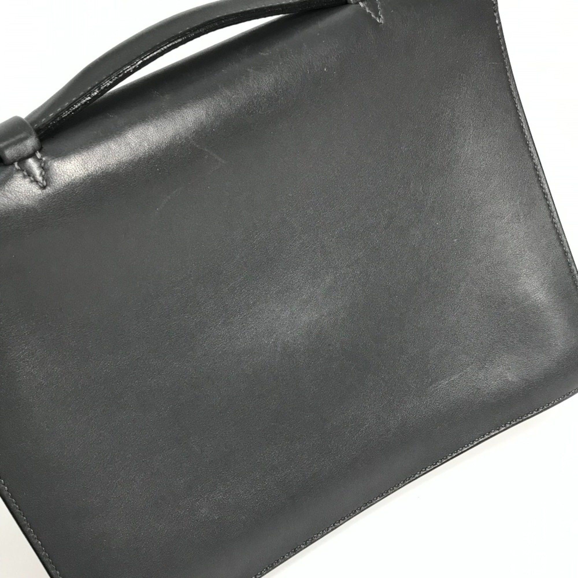 Hermes Hermes Briefcase Bag Hand Bag Business bag Graphite Gray Based Size ONE SIZE - 6 Thumbnail