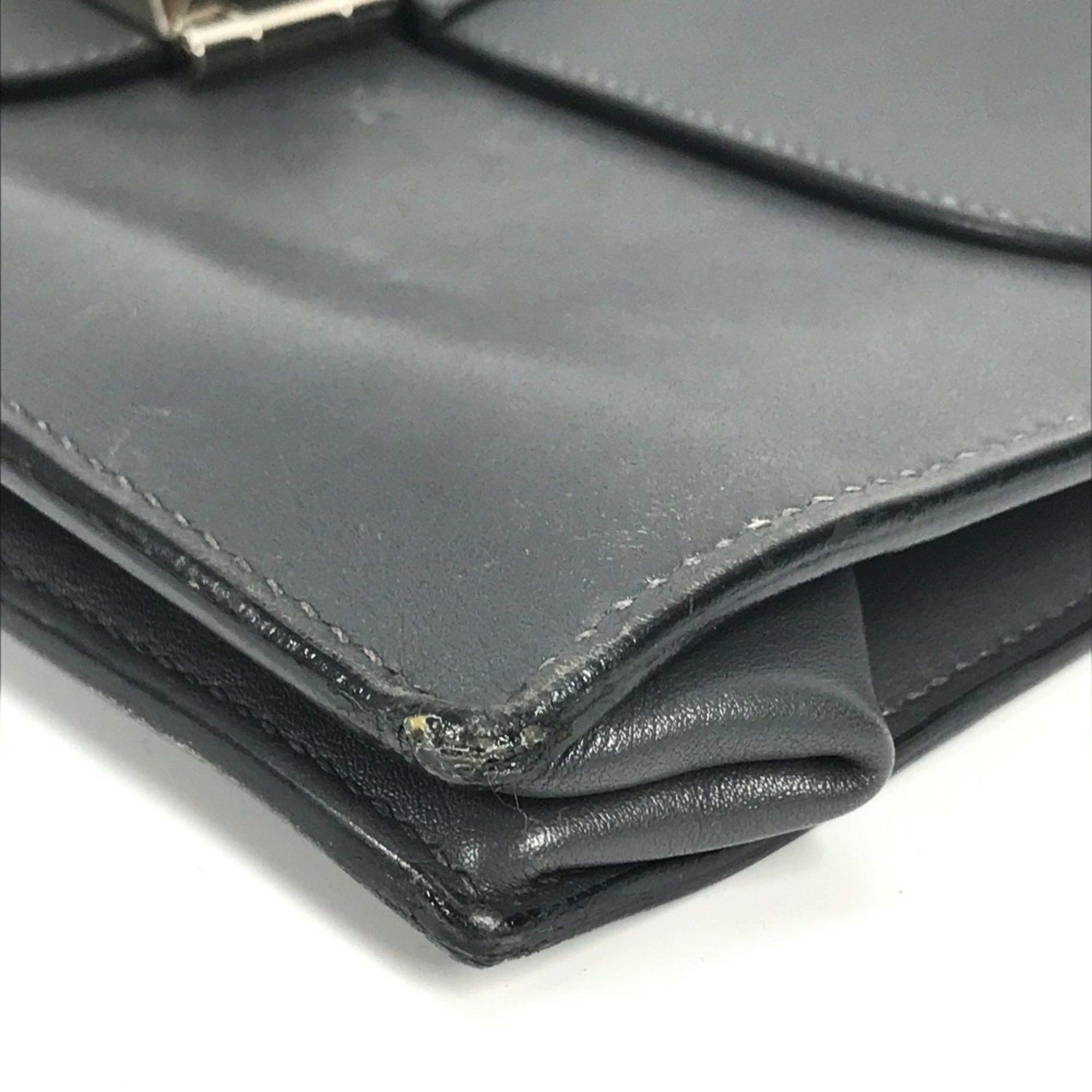 Hermes Hermes Briefcase Bag Hand Bag Business bag Graphite Gray Based Size ONE SIZE - 11 Thumbnail