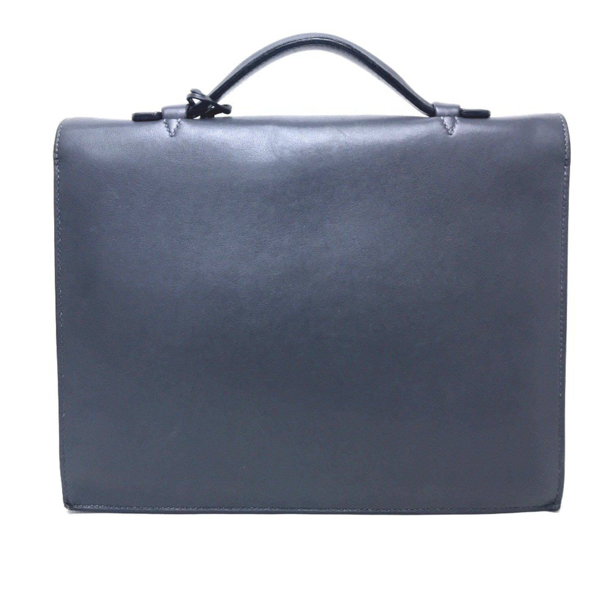 Hermes Hermes Briefcase Bag Hand Bag Business bag Graphite Gray Based Size ONE SIZE - 2 Thumbnail
