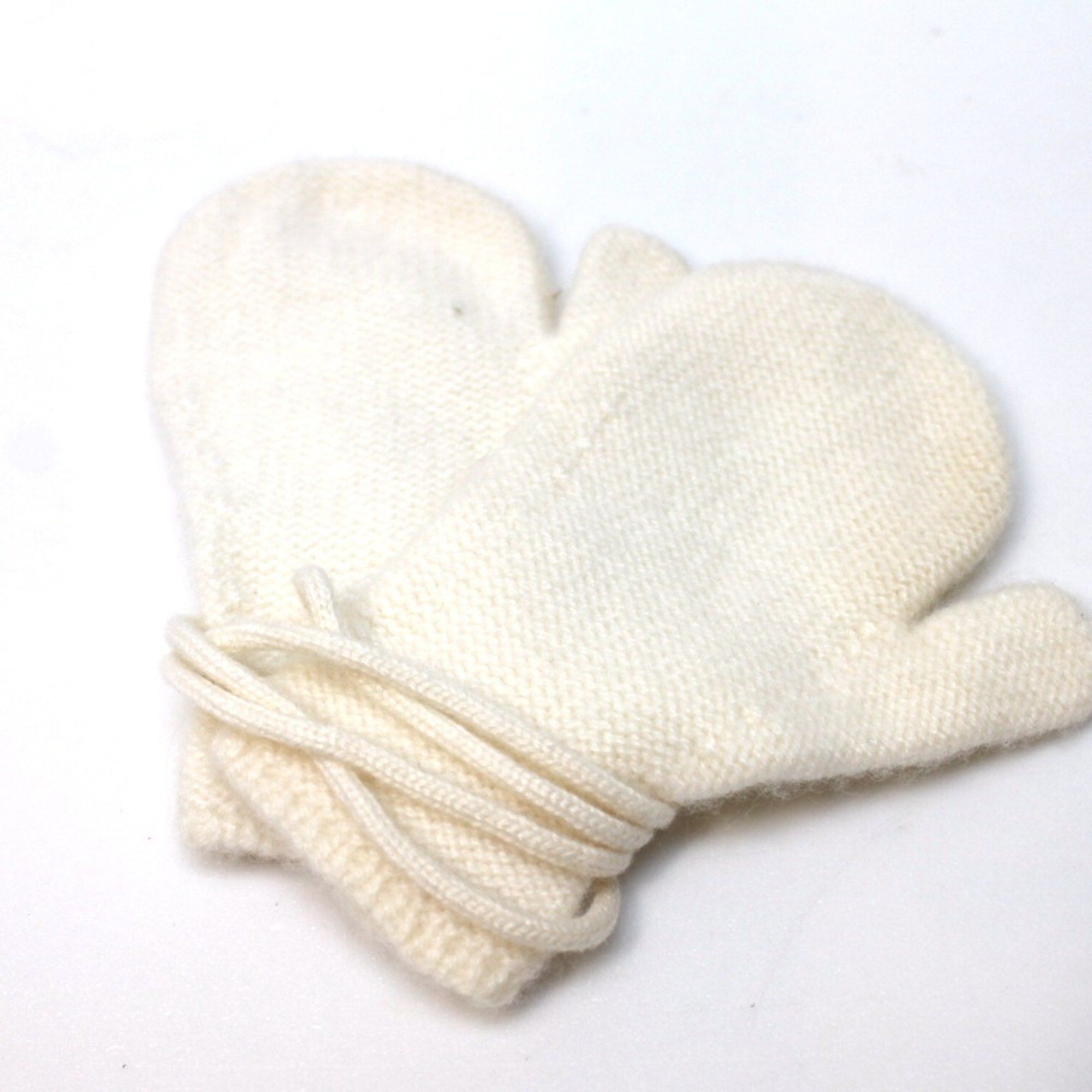 Hermes Hermes Baby mittens & muffler set Scarf White Size ONE SIZE - 9 Thumbnail