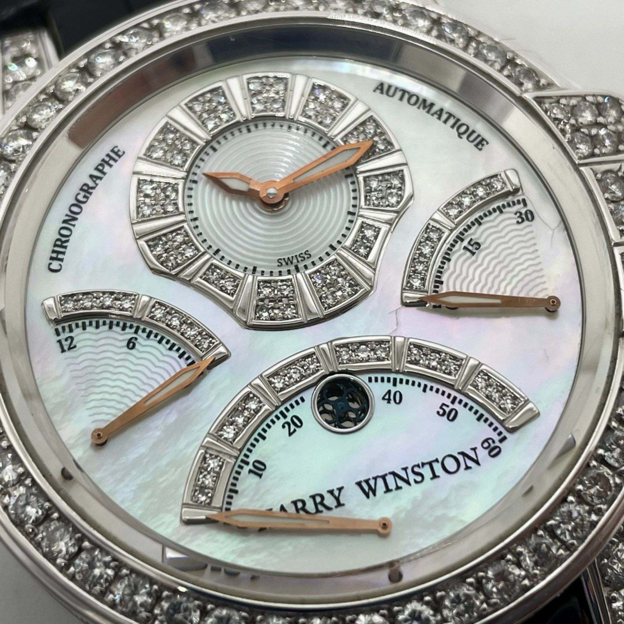 Harry Winston Harry winston MCRA44W ocean chrono Automatic Wristwatch WhiteGold Size ONE SIZE - 12 Thumbnail