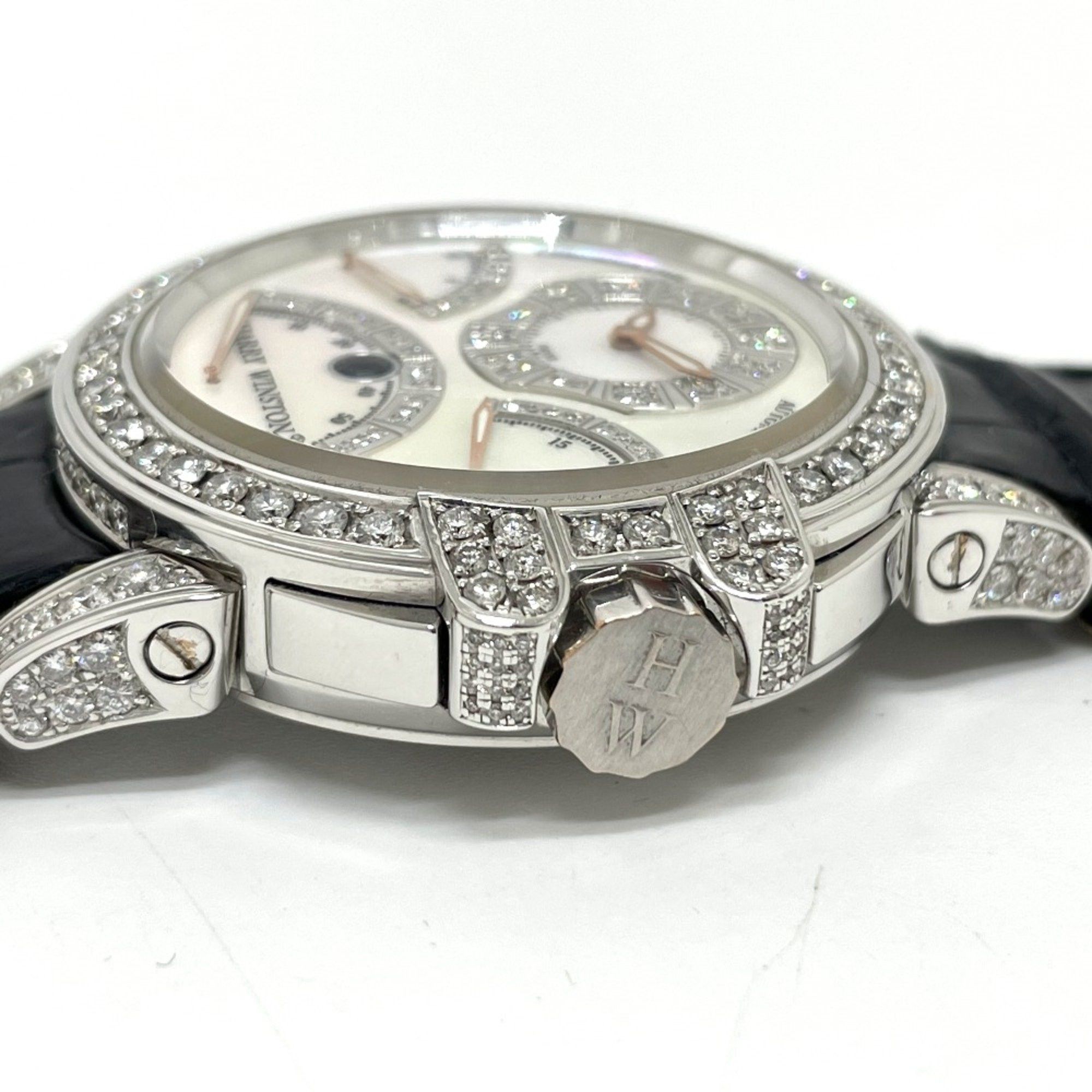 Harry Winston Harry winston MCRA44W ocean chrono Automatic Wristwatch WhiteGold Size ONE SIZE - 9 Thumbnail